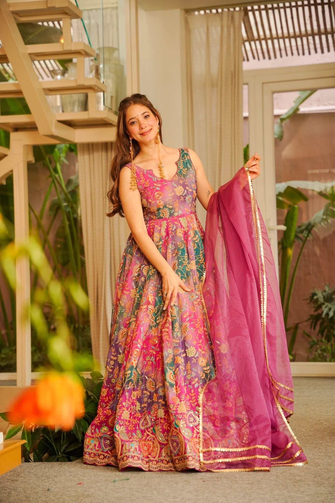 Akravi Wedding Wear Maxi Set