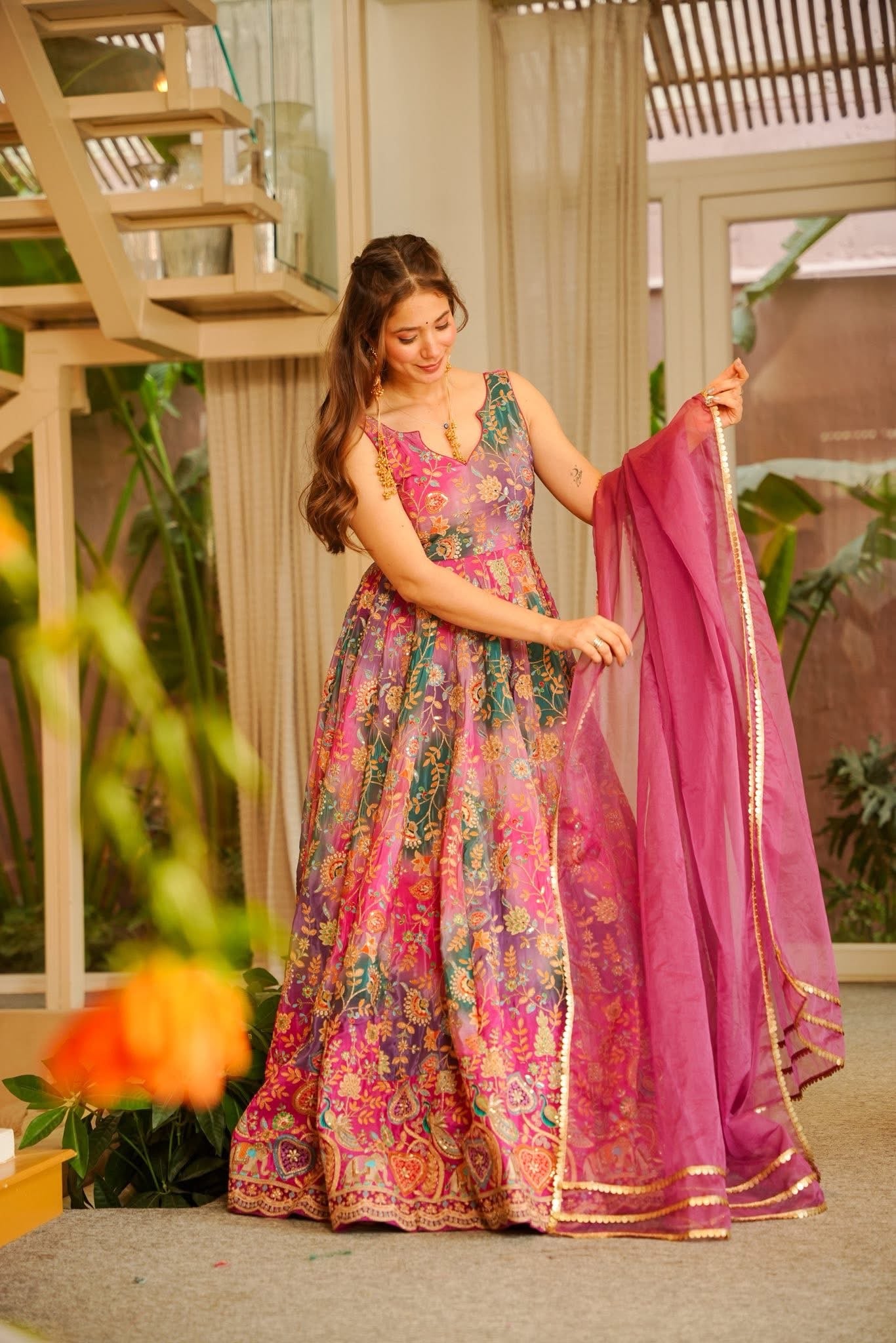 Akravi Wedding Wear Maxi Set