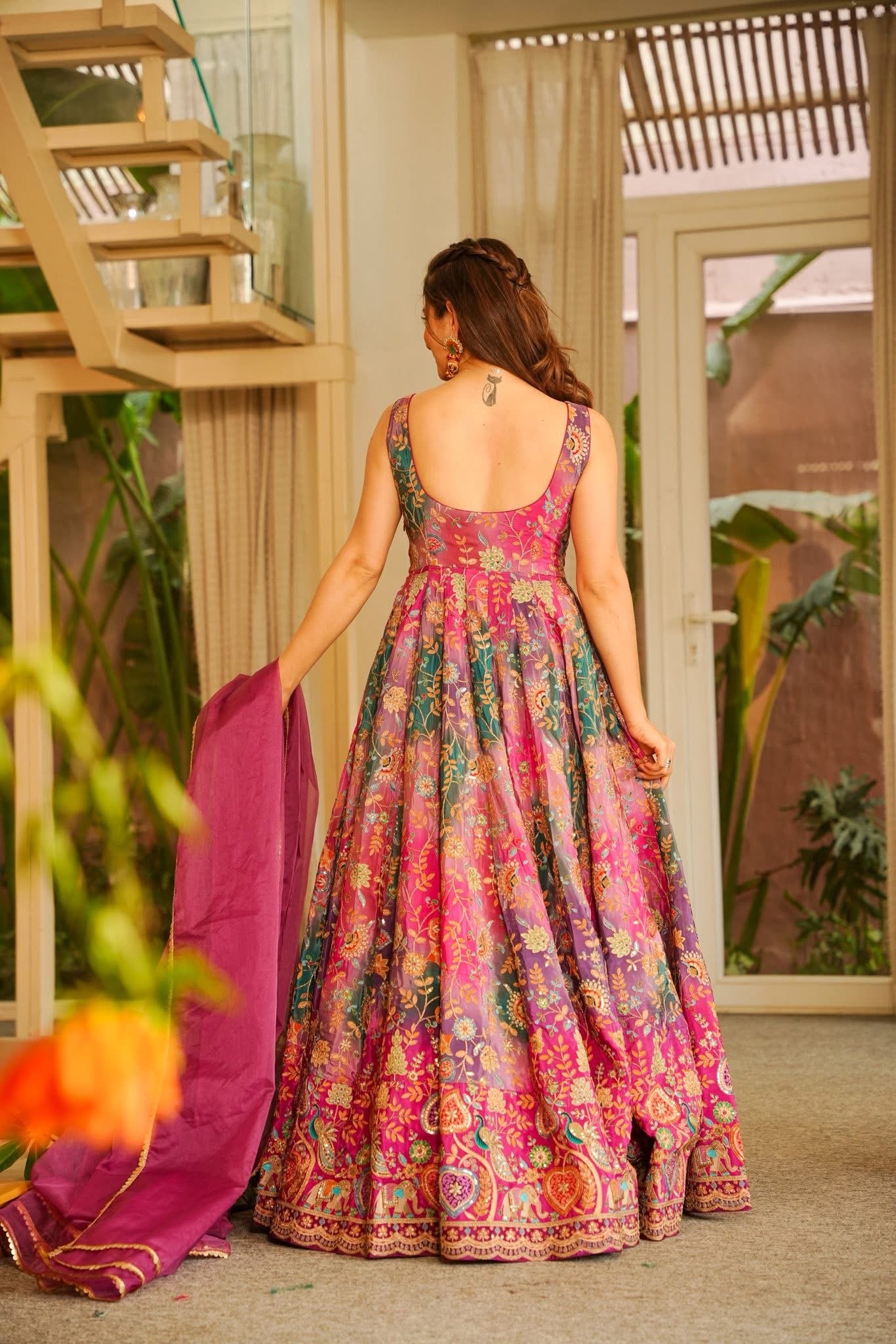 Akravi Wedding Wear Maxi Set