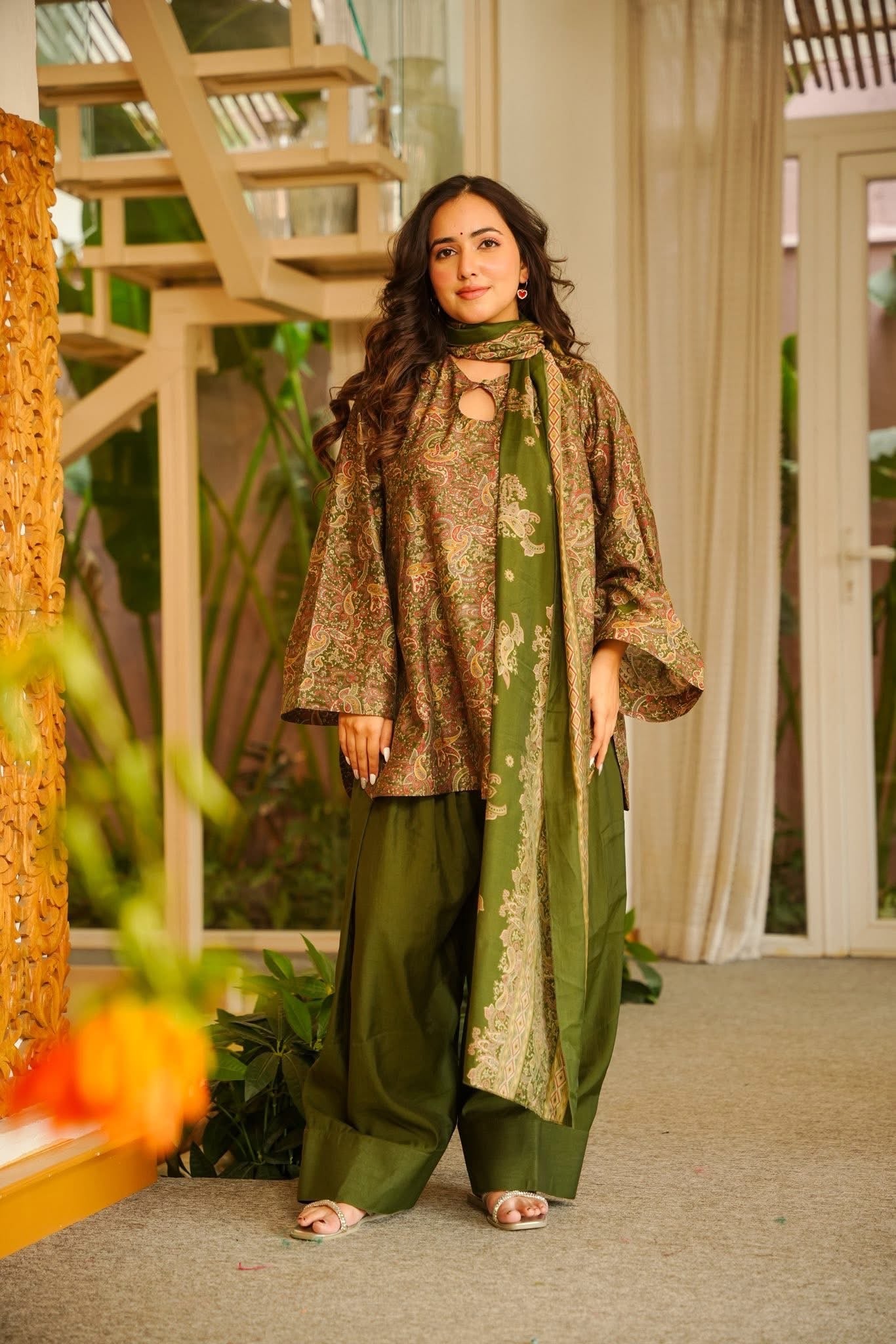 Ilaria Muslin Farsi Salwar Set