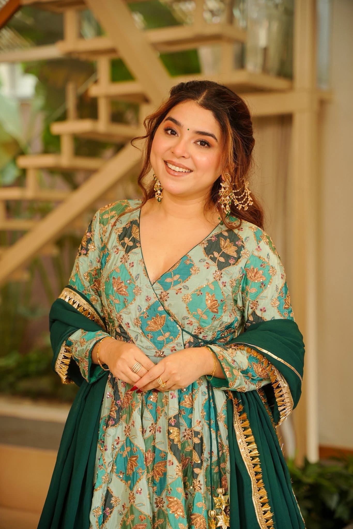 Ghazal Dew Heavy Embroidered Suit Set