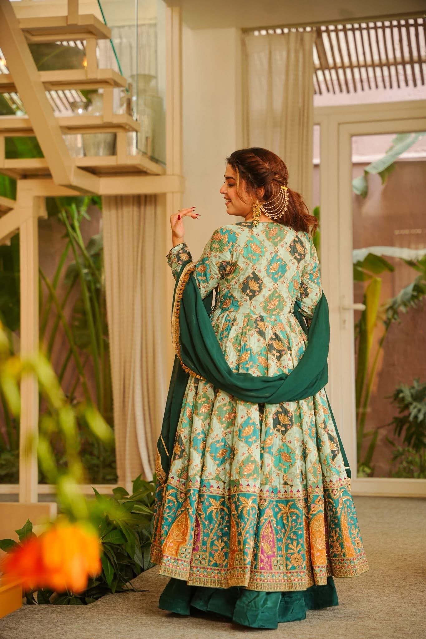 Ghazal Dew Heavy Embroidered Suit Set