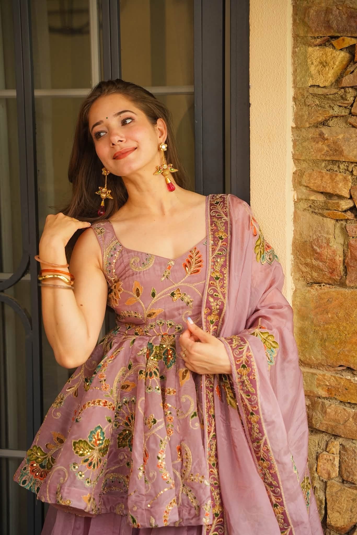 Zimal Glam Heavy Embroidered Kurta Set