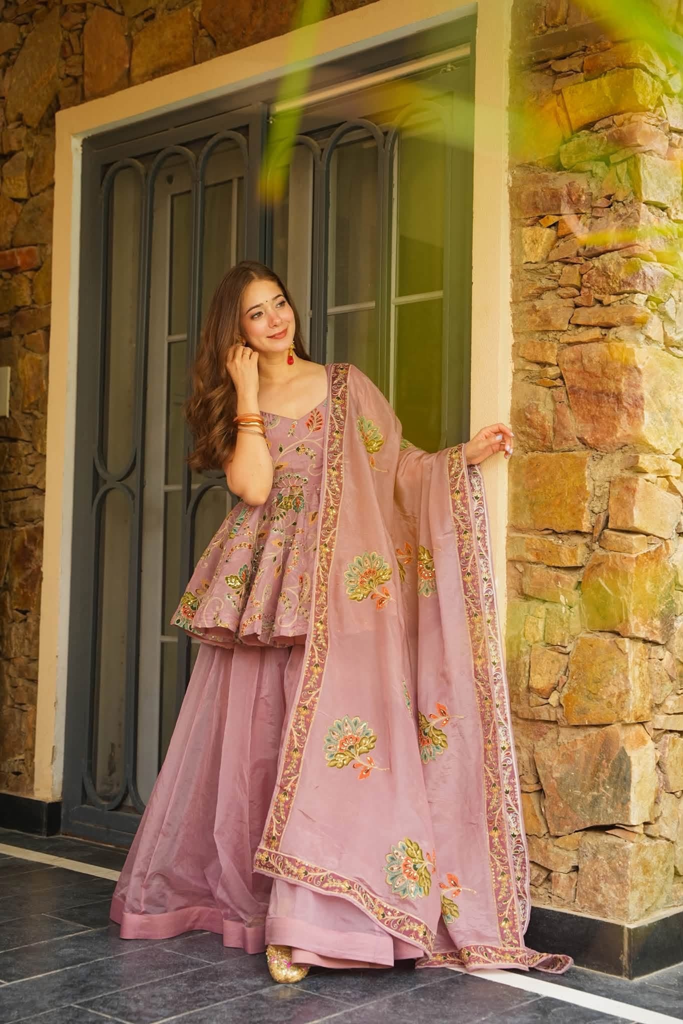 Zimal Glam Heavy Embroidered Kurta Set