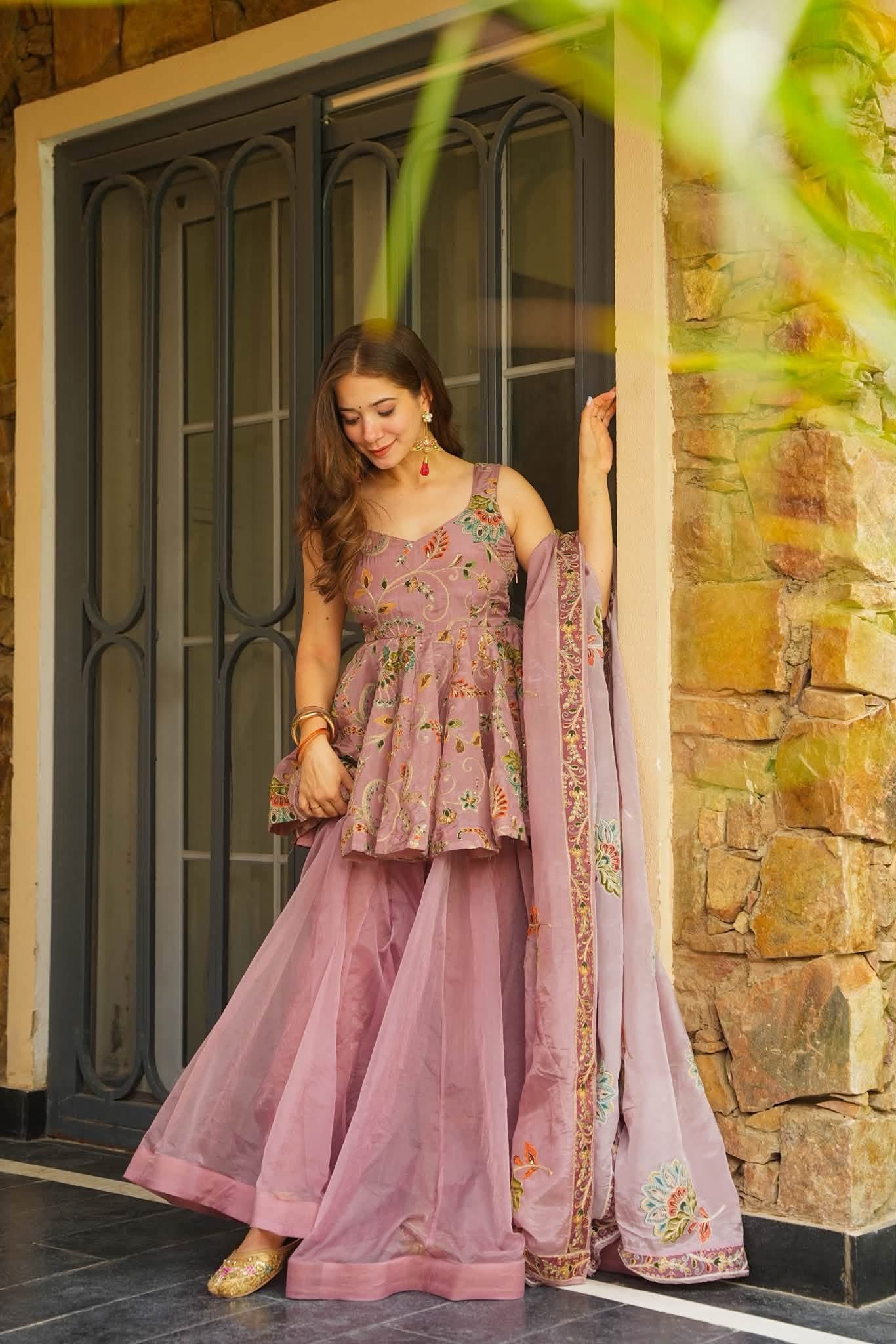 Zimal Glam Heavy Embroidered Kurta Set