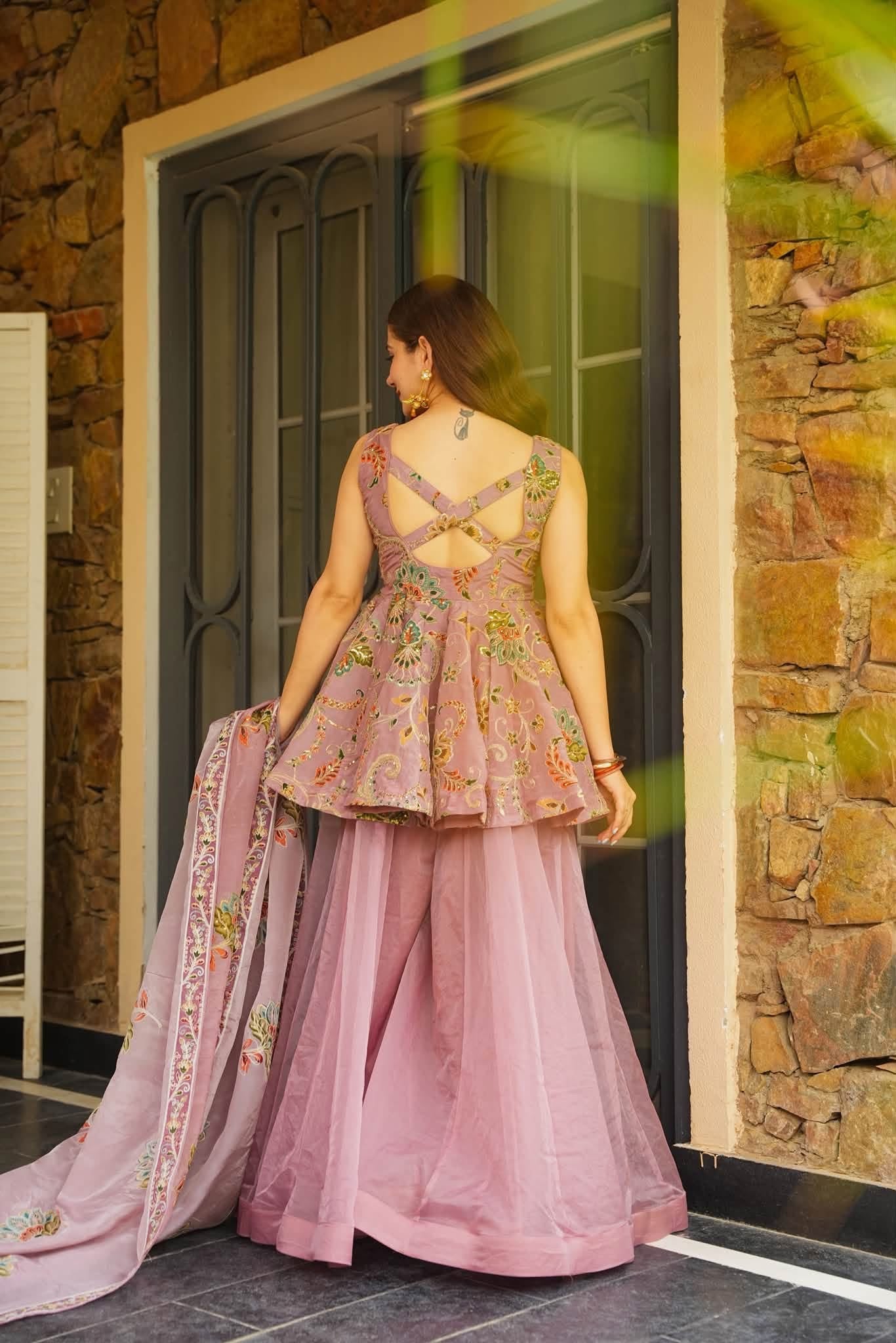 Zimal Glam Heavy Embroidered Kurta Set