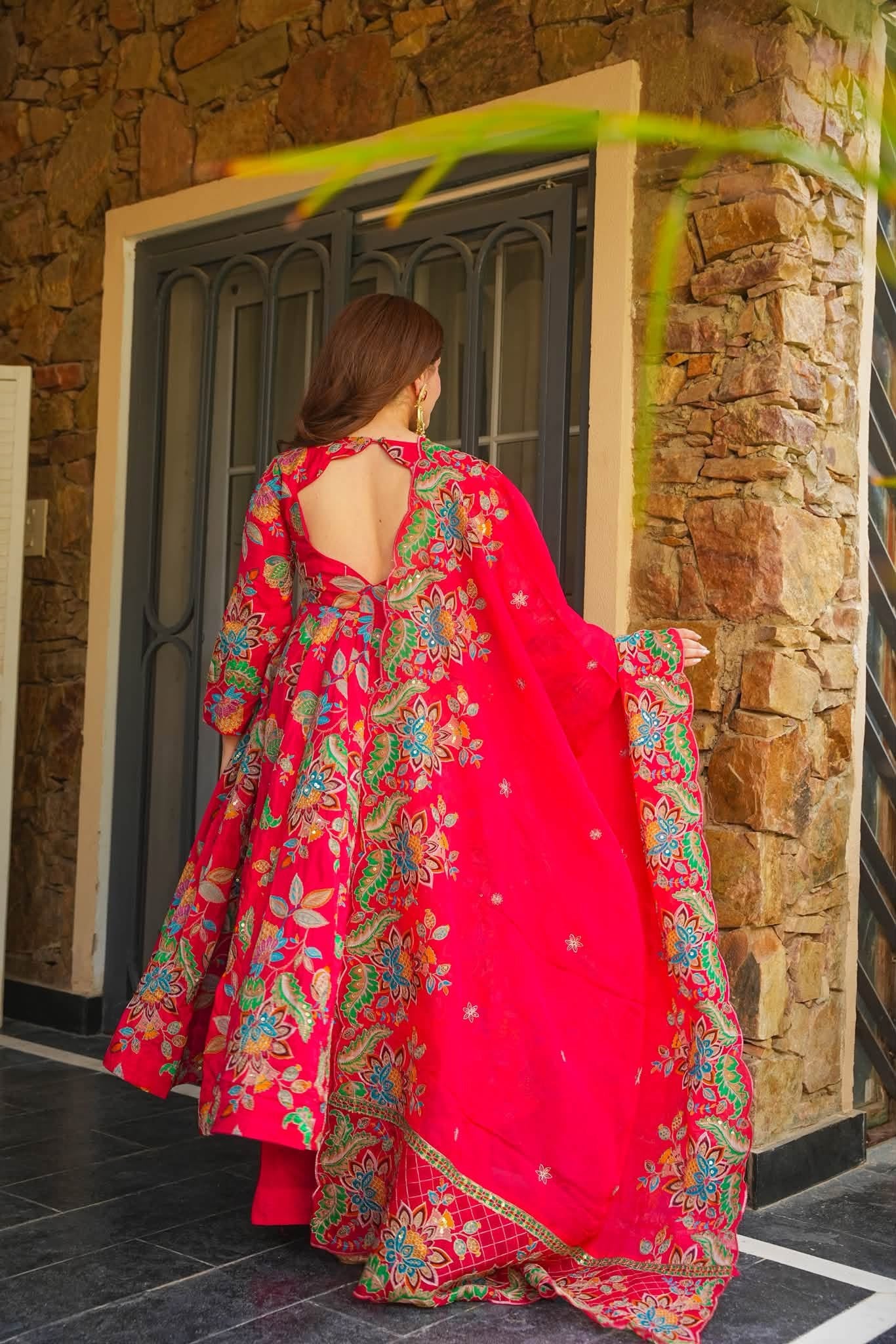 Mehrnaz Radiance Heavy Anarkali Suit Set