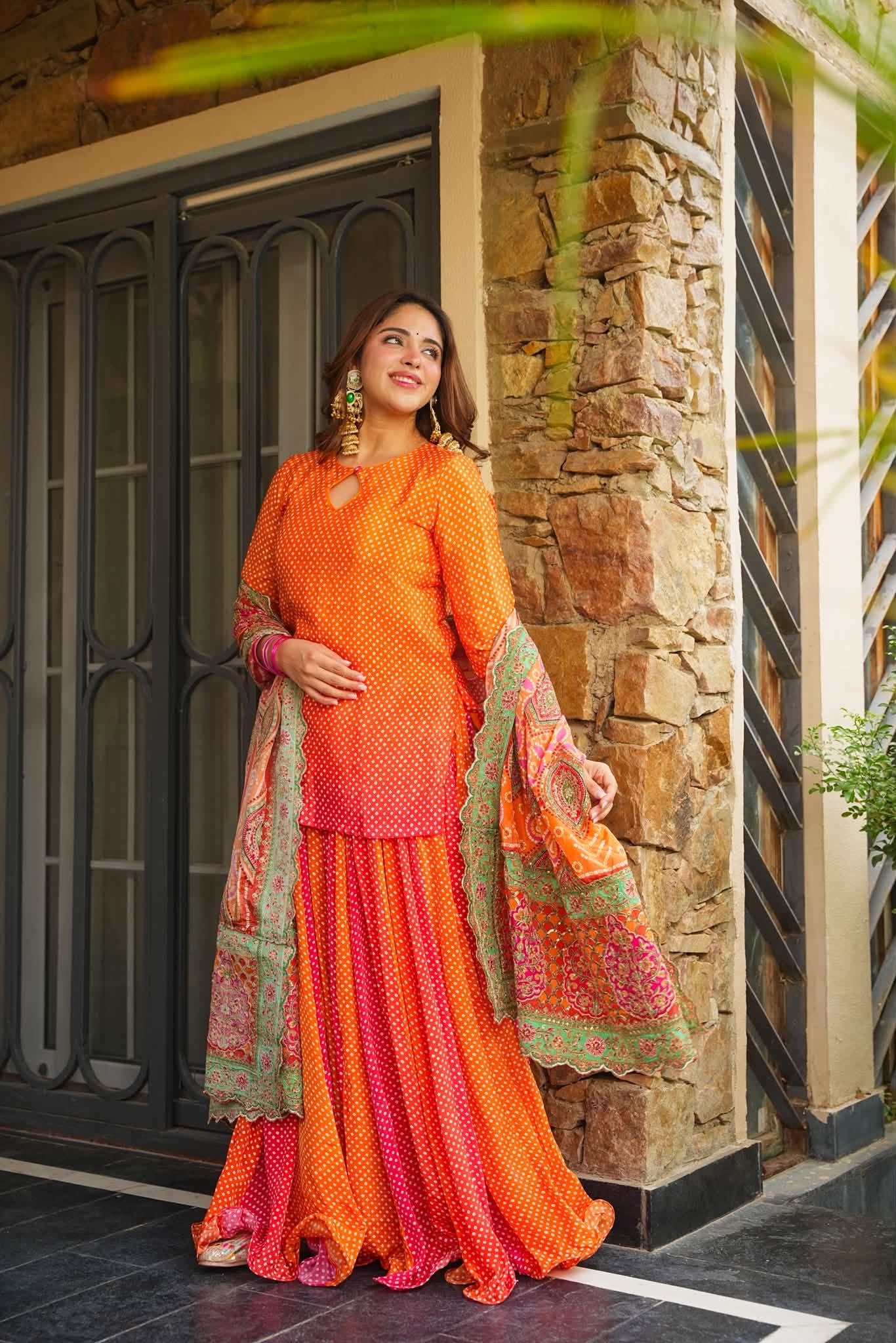 Nivrita Bright Embroidered Kurta Set