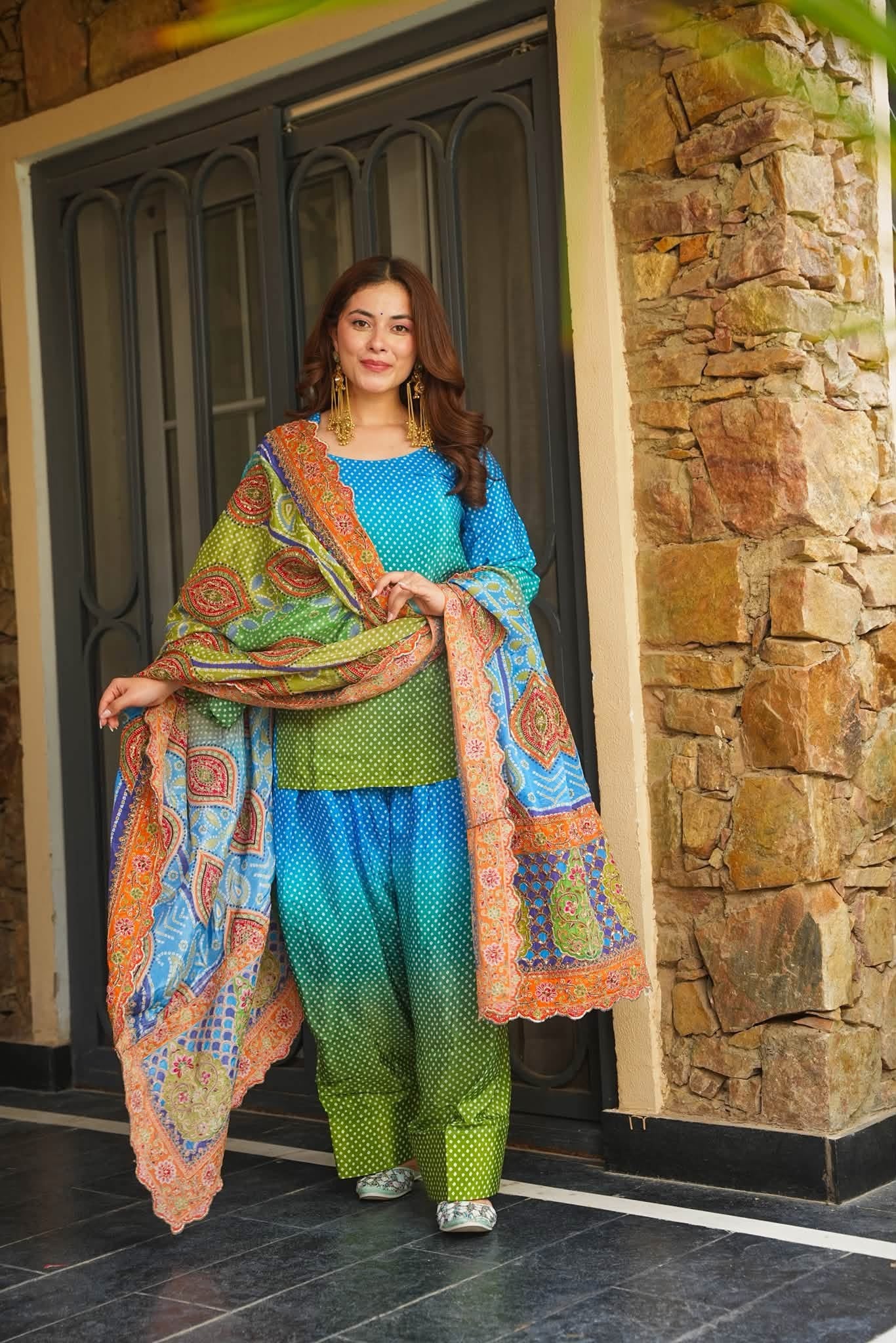 Rangika Ombre Farshi Salwar Set