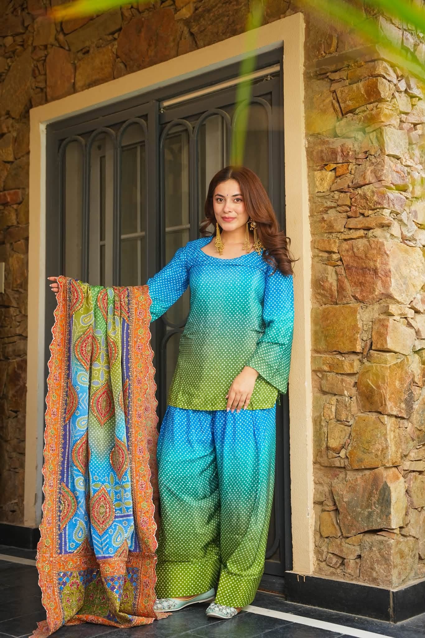 Rangika Ombre Farshi Salwar Set