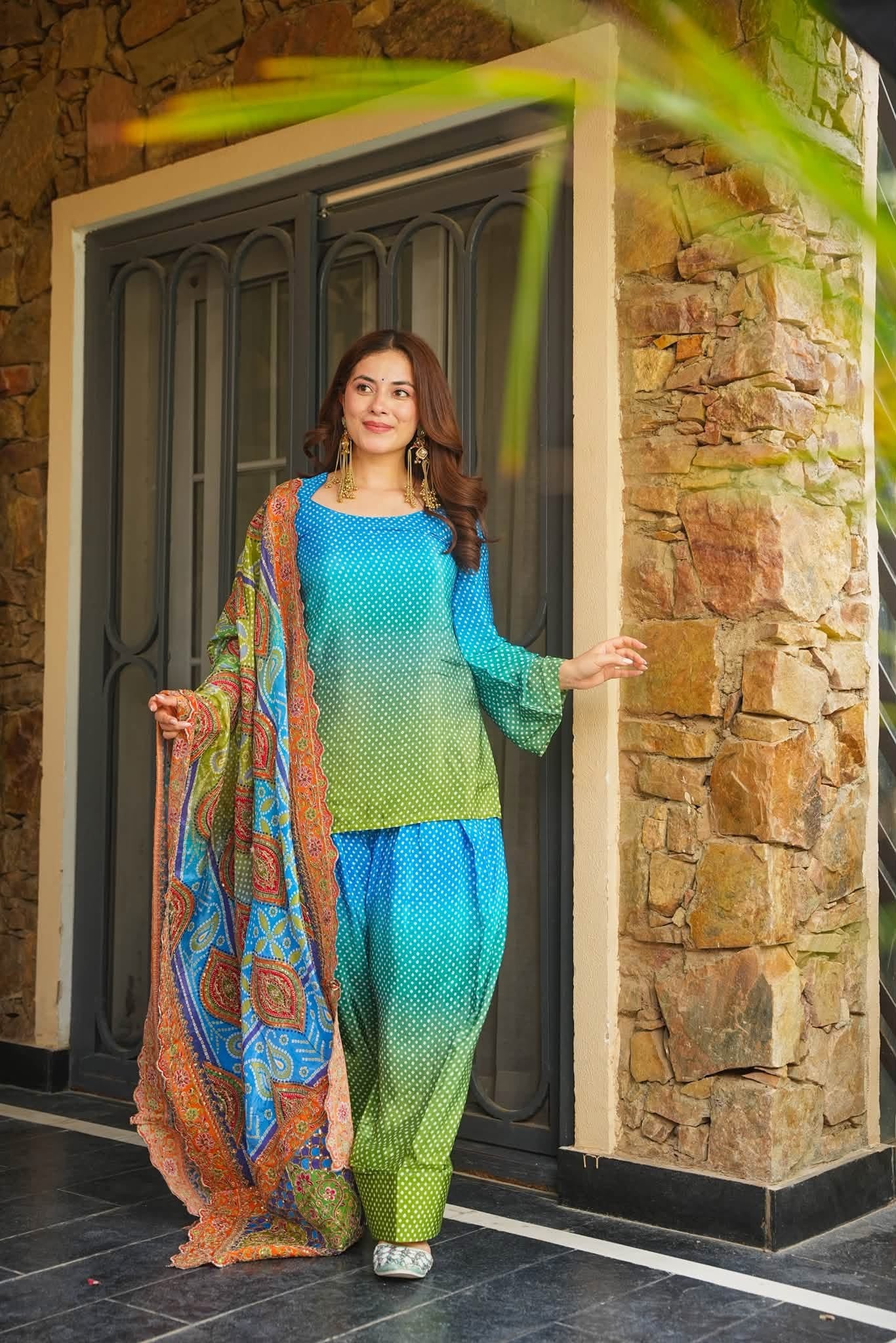 Rangika Ombre Farshi Salwar Set