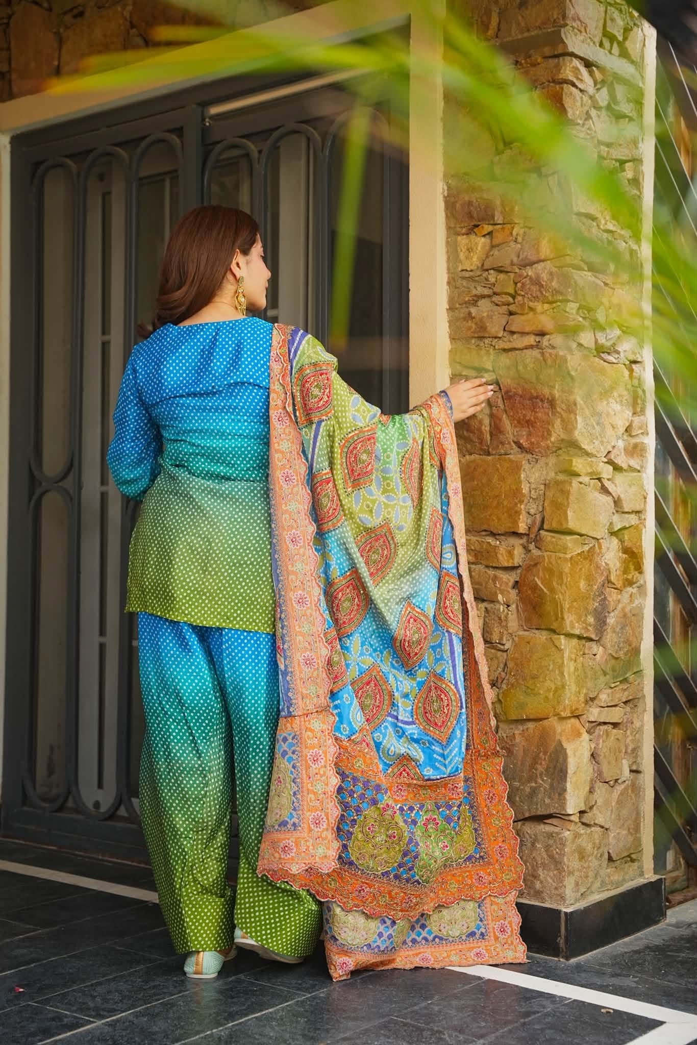 Rangika Ombre Farshi Salwar Set
