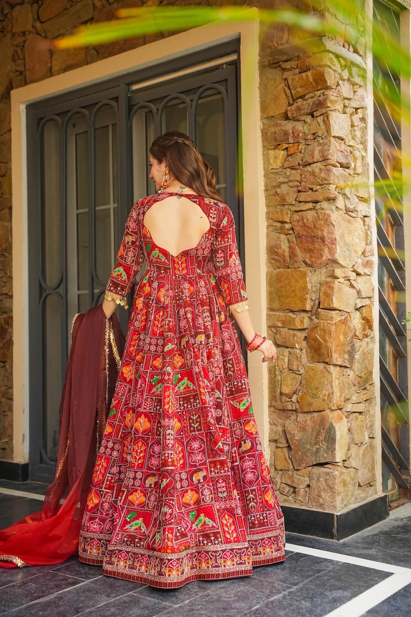 Nayantara Heavy Embroidered Maxi Set