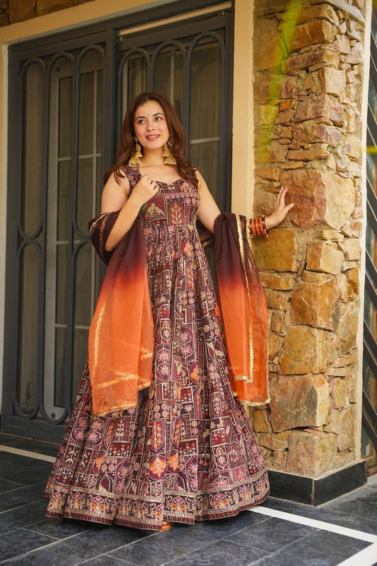 Zarmeen Noor Heavy Maxi Set
