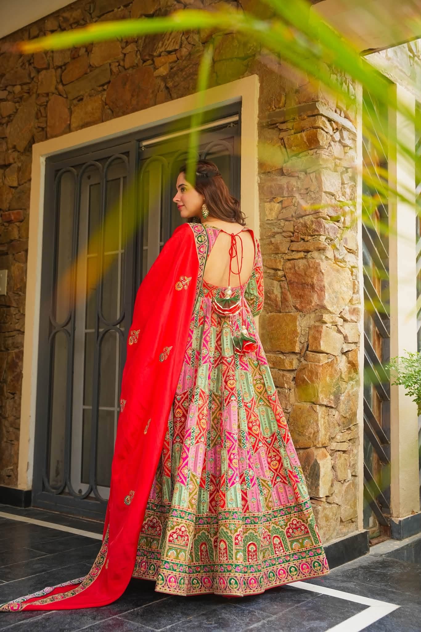 Bahaar Royal Heavy Embroidered Maxi Set