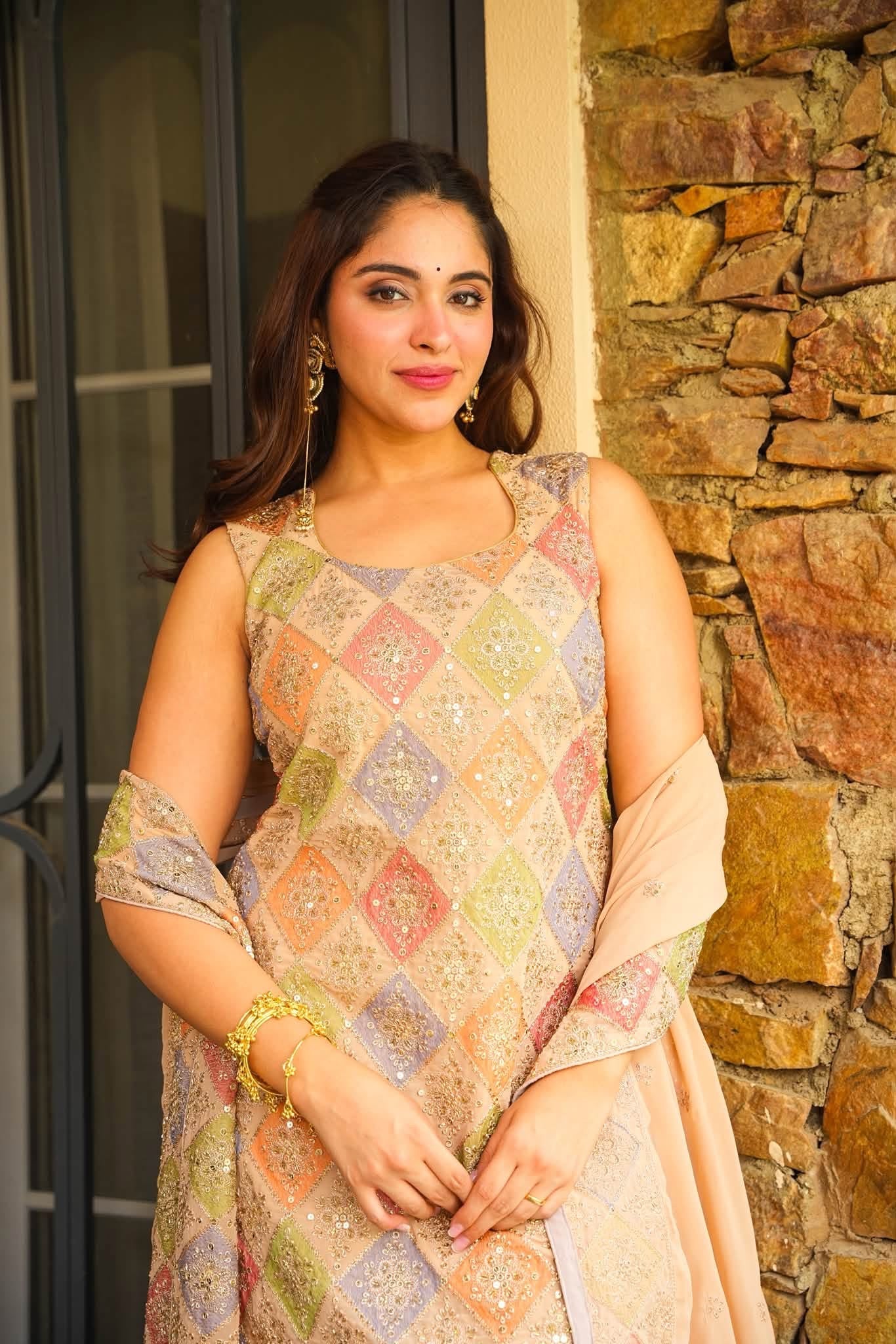 Parinaz Heavy Embroidered Kurta Set