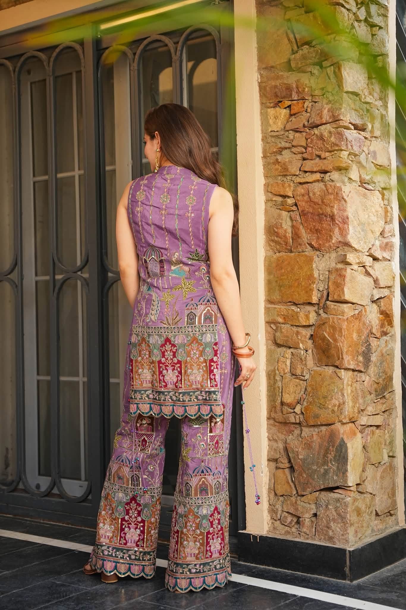 Raheen Heavy Embroidered Kurta Set
