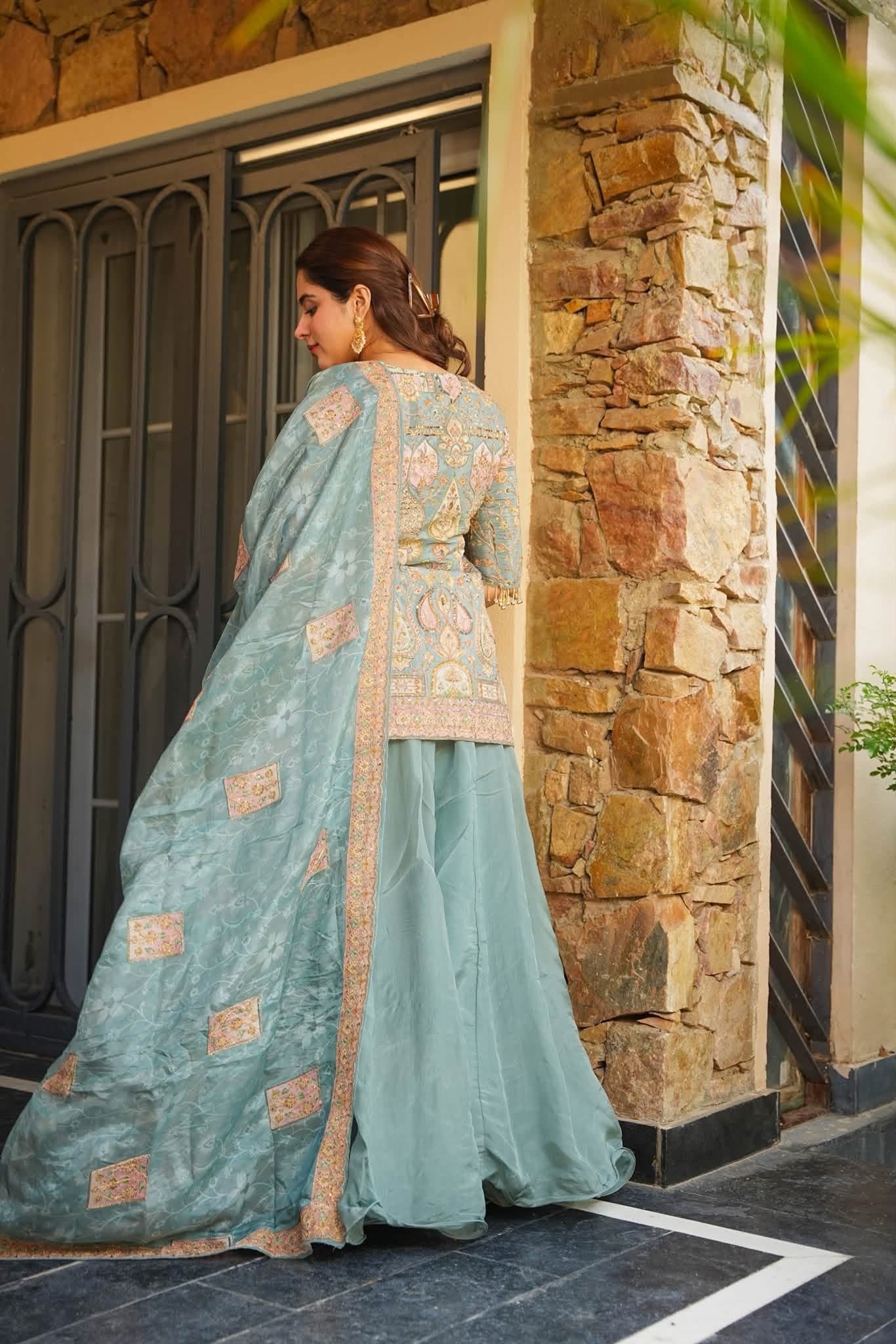 Veeksha Heavy Embroidered Kurta Set