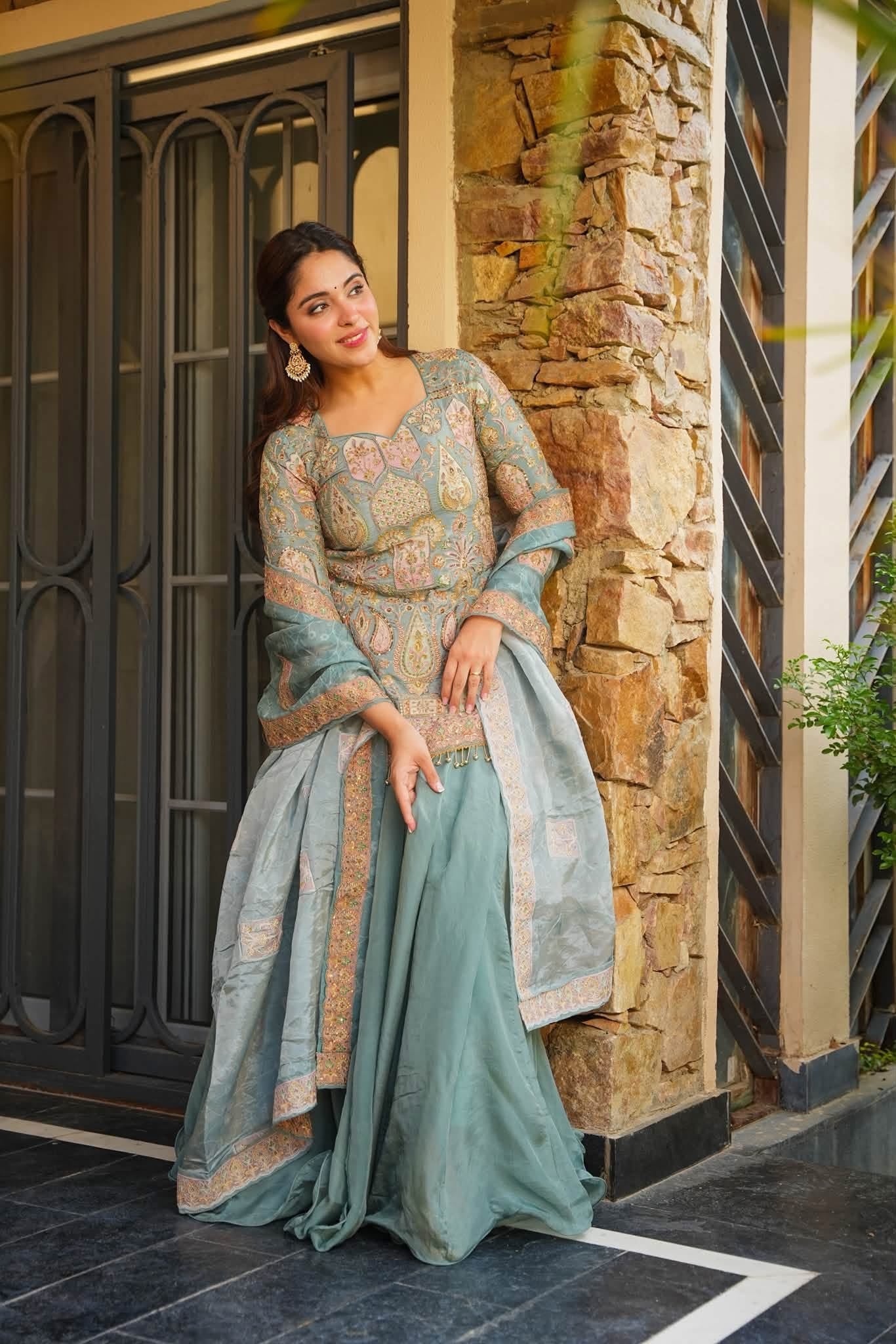 Veeksha Heavy Embroidered Kurta Set