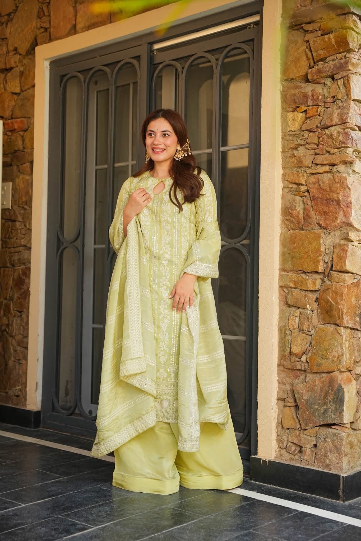 Anahita Heavy Embroidered Kurta Set