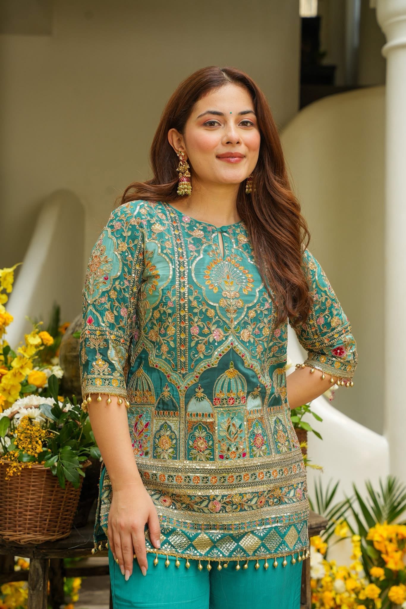 Halo Glint Heavy Festive Co-Ord Set