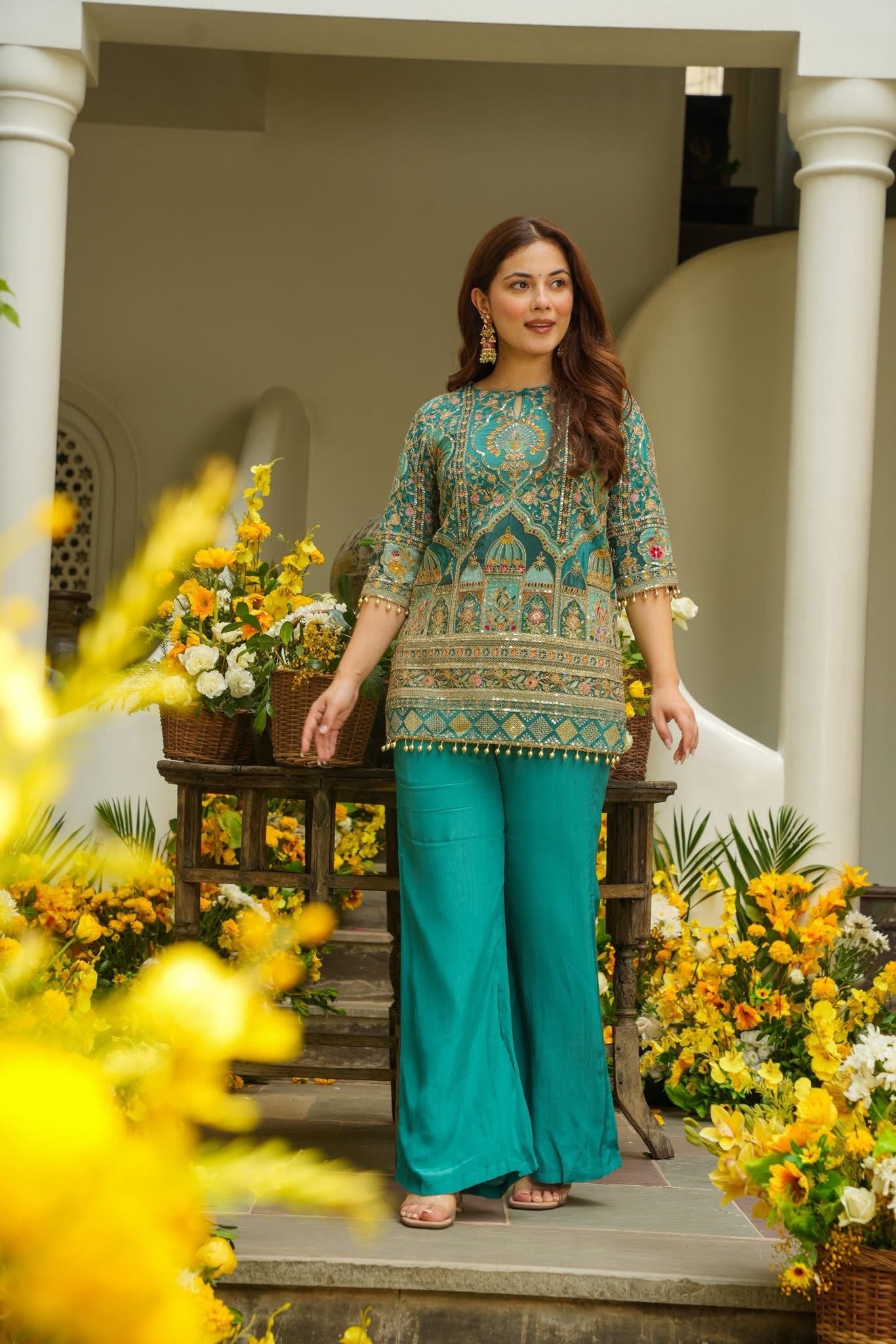 Halo Glint Heavy Festive Co-Ord Set