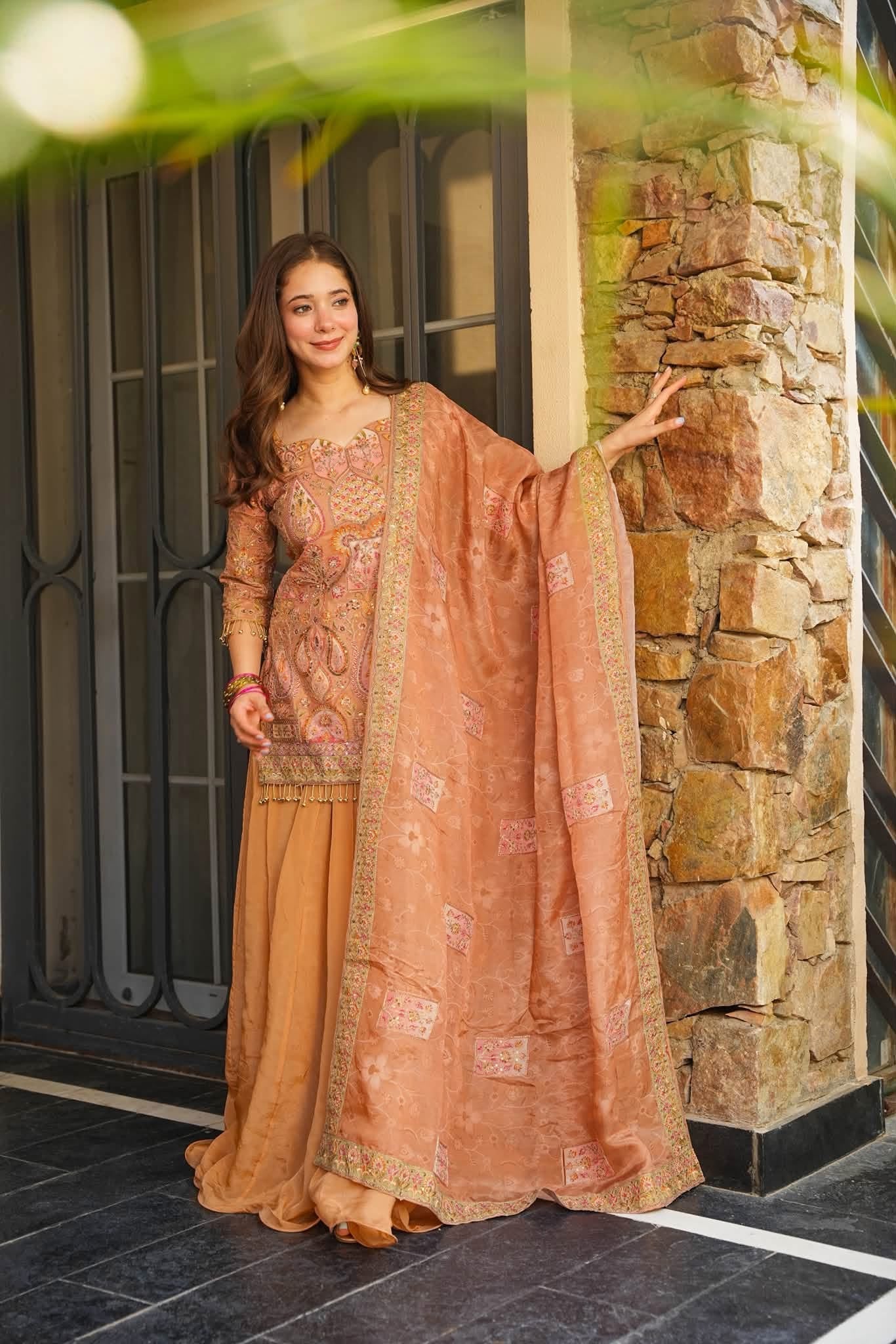 Lureen Heavy Embroidered Kurta Set
