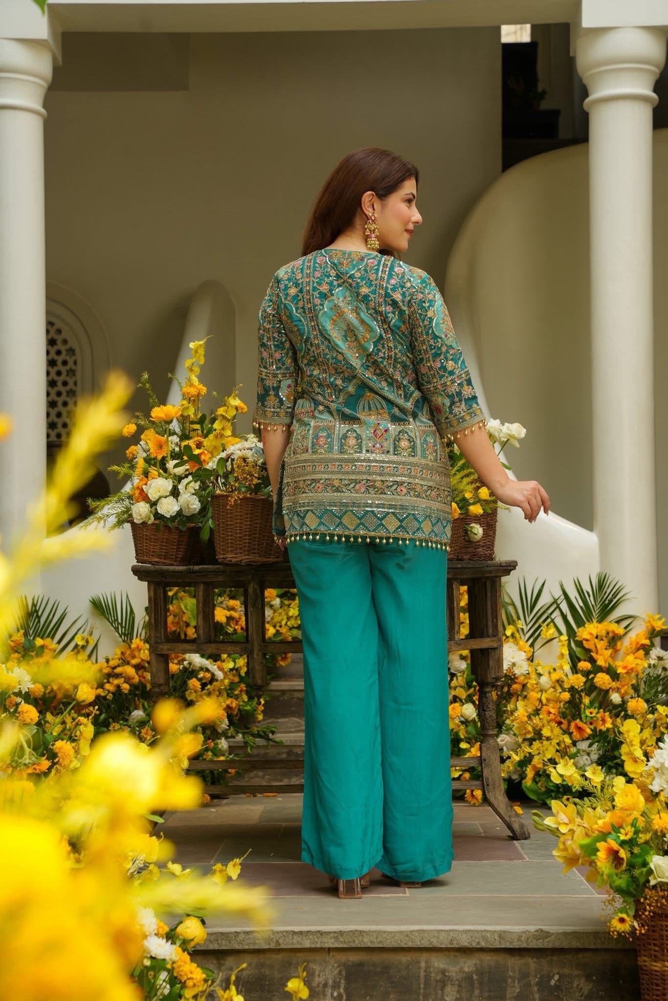 Halo Glint Heavy Festive Co-Ord Set