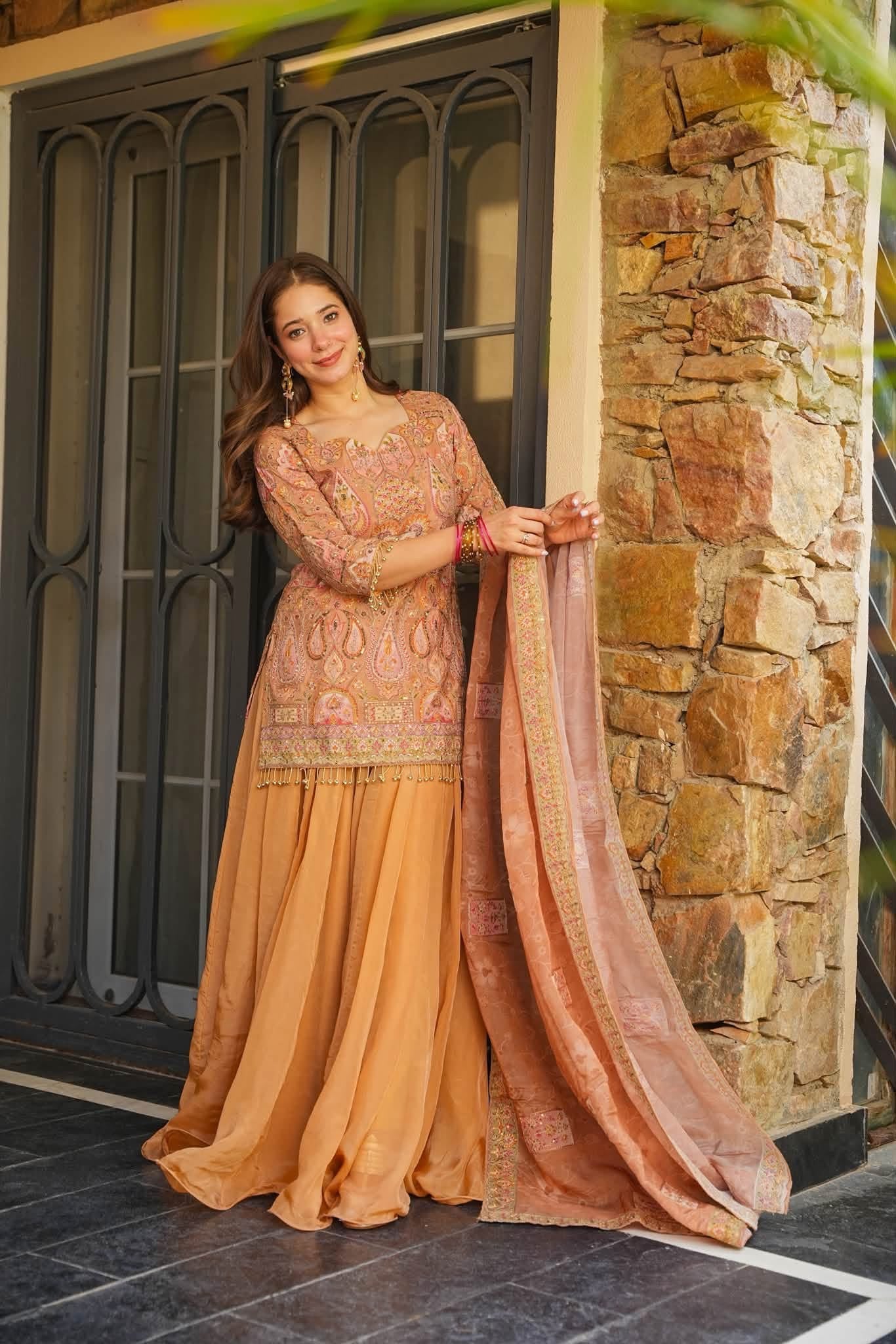 Lureen Heavy Embroidered Kurta Set