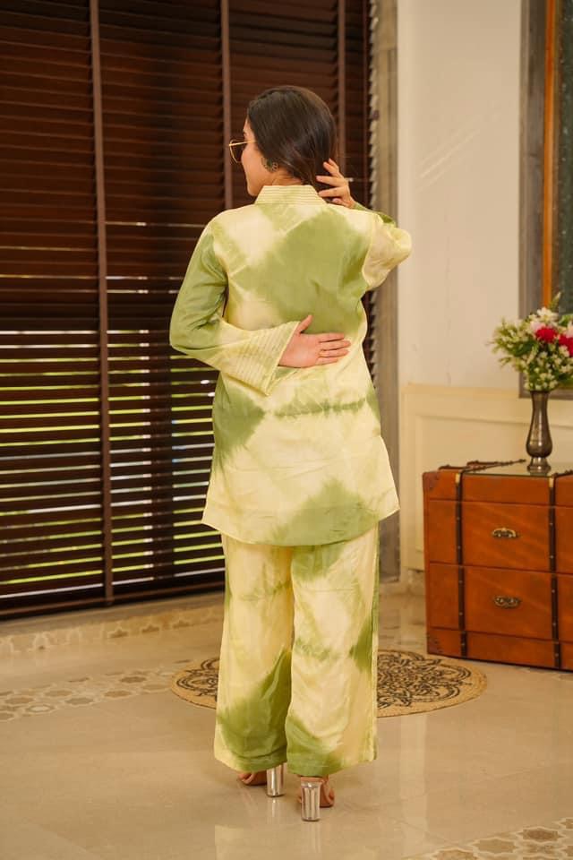 Rooh silk co-ord set