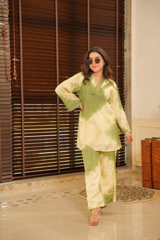 Rooh silk co-ord set