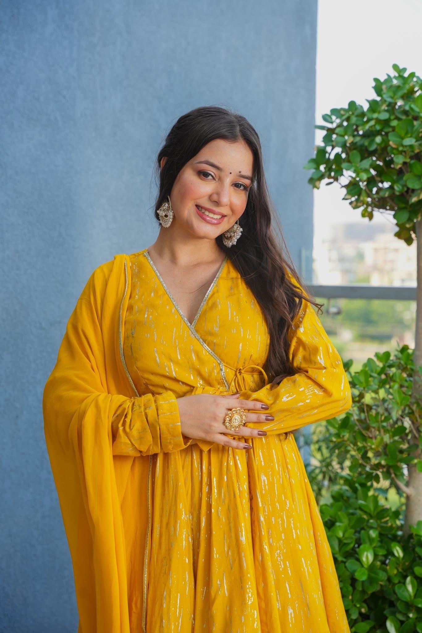 Rivaan Festive Wear Anarkali Suit Set