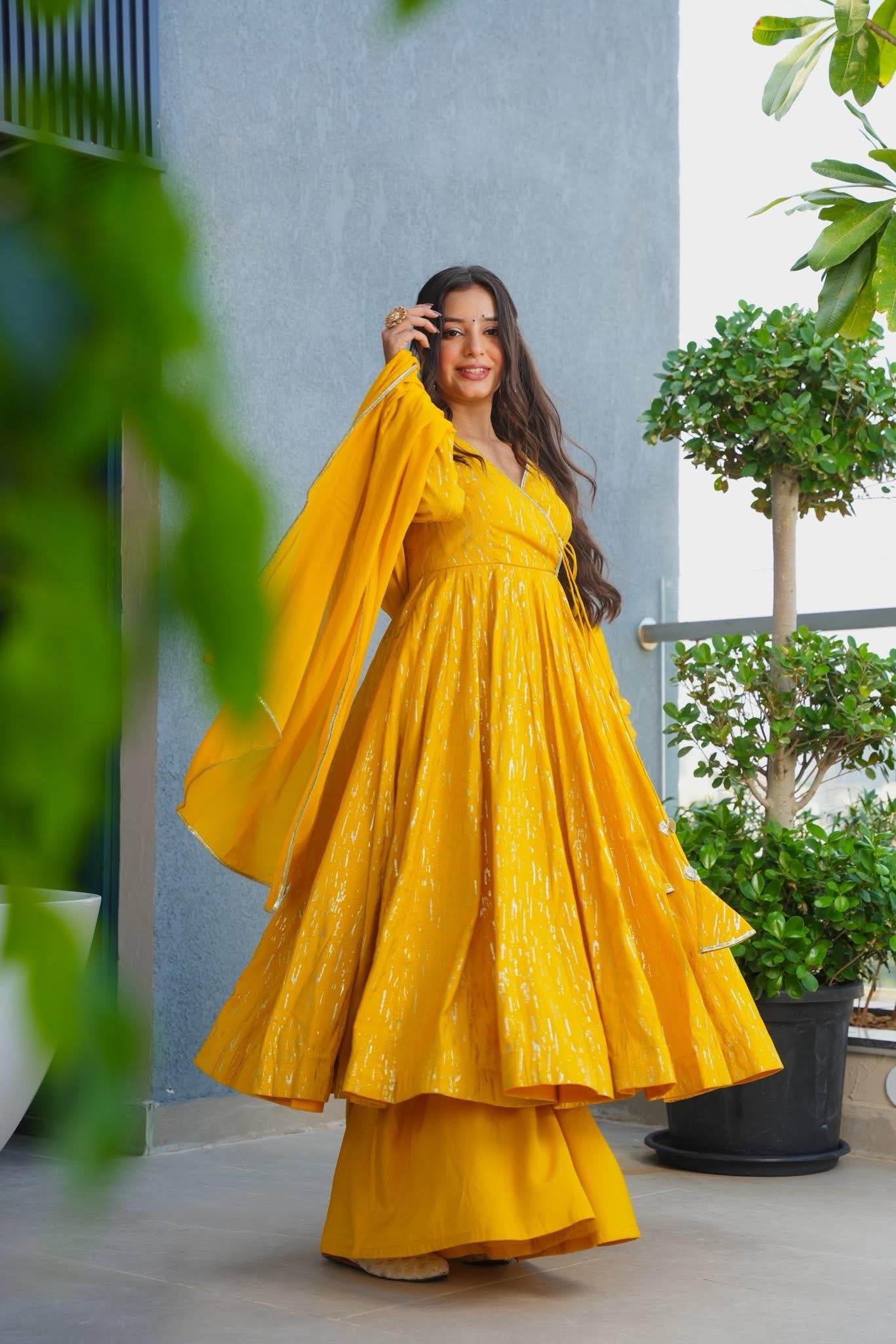 Rivaan Festive Wear Anarkali Suit Set