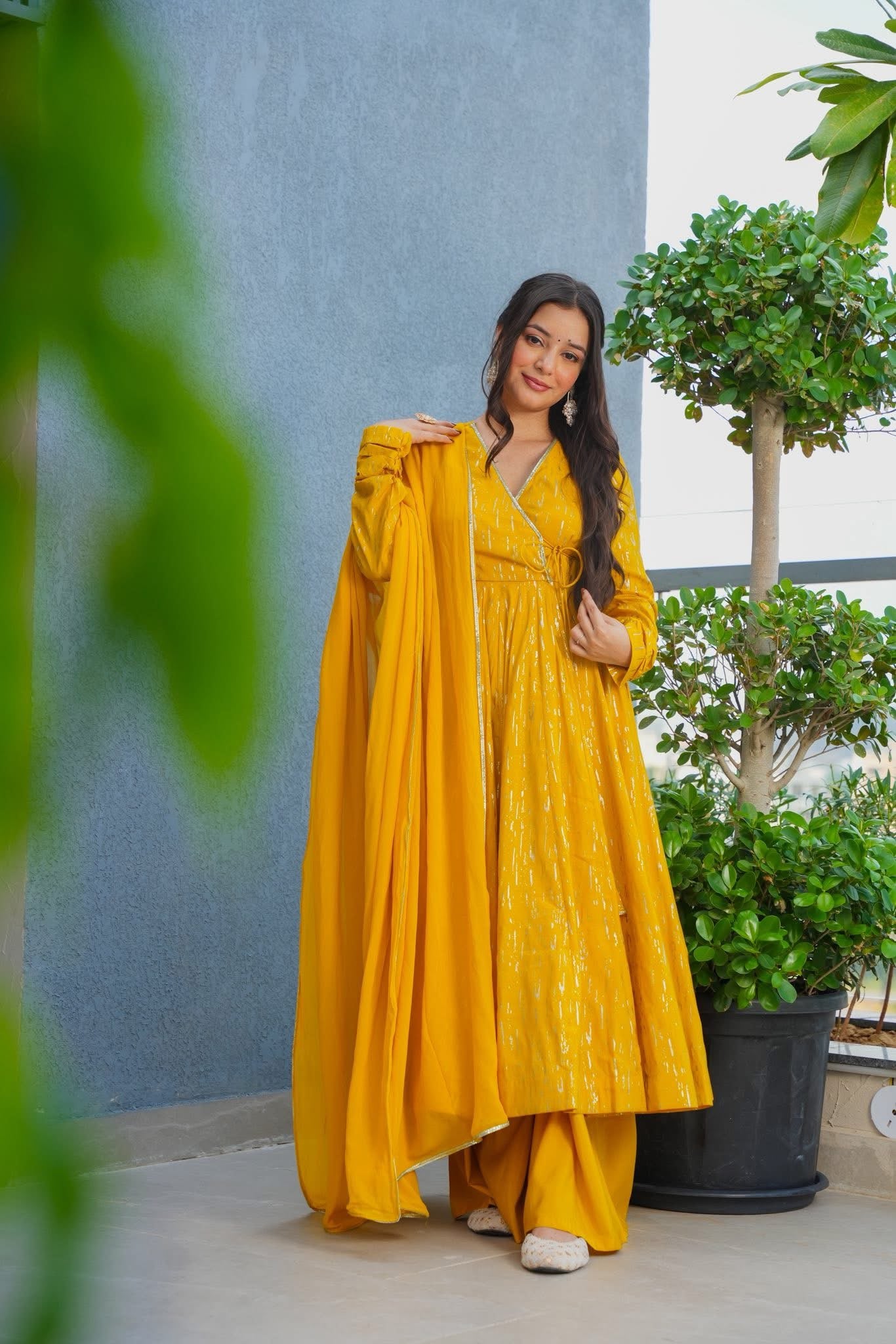 Rivaan Festive Wear Anarkali Suit Set