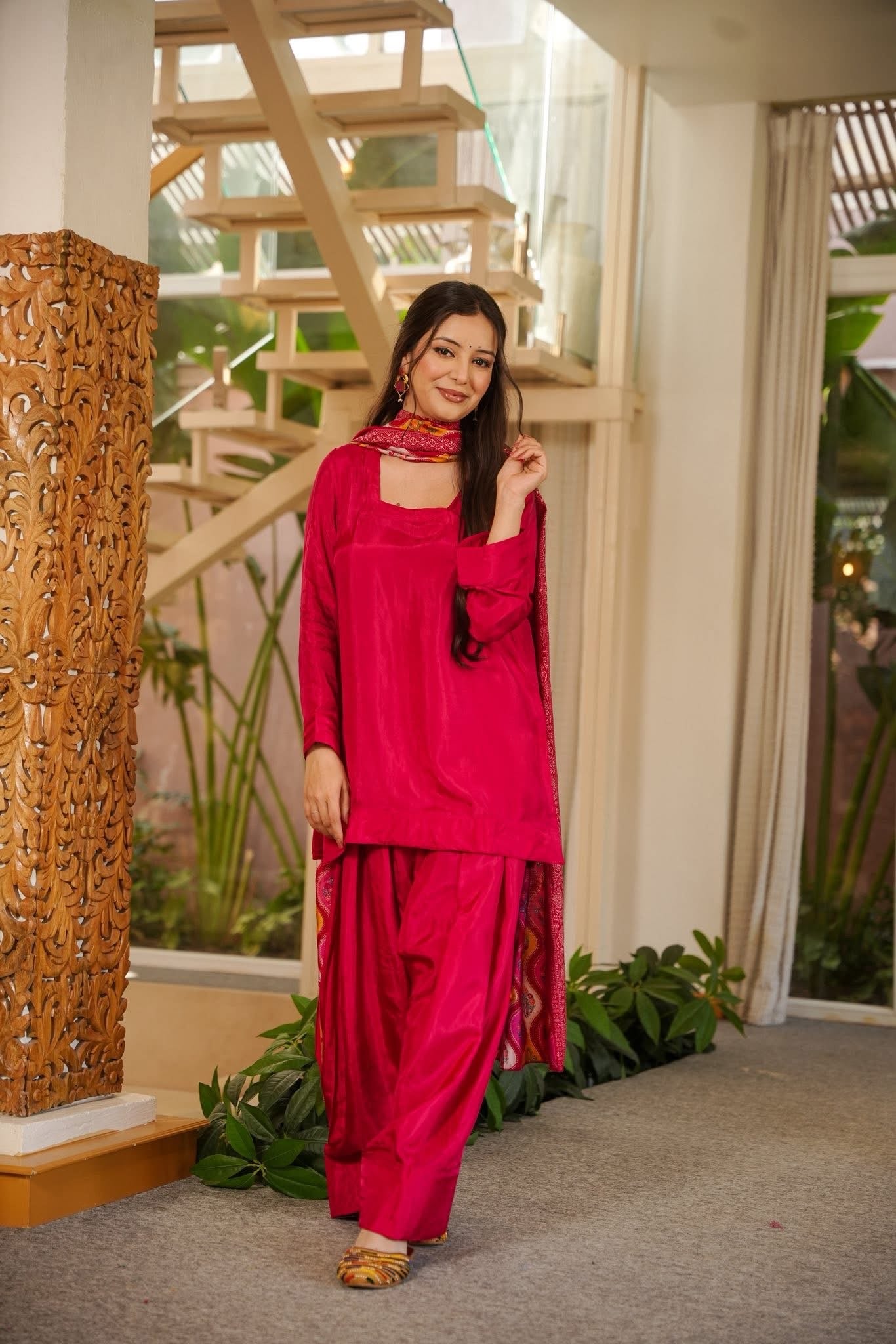 Gitali Muslin Farsi Salwar Set