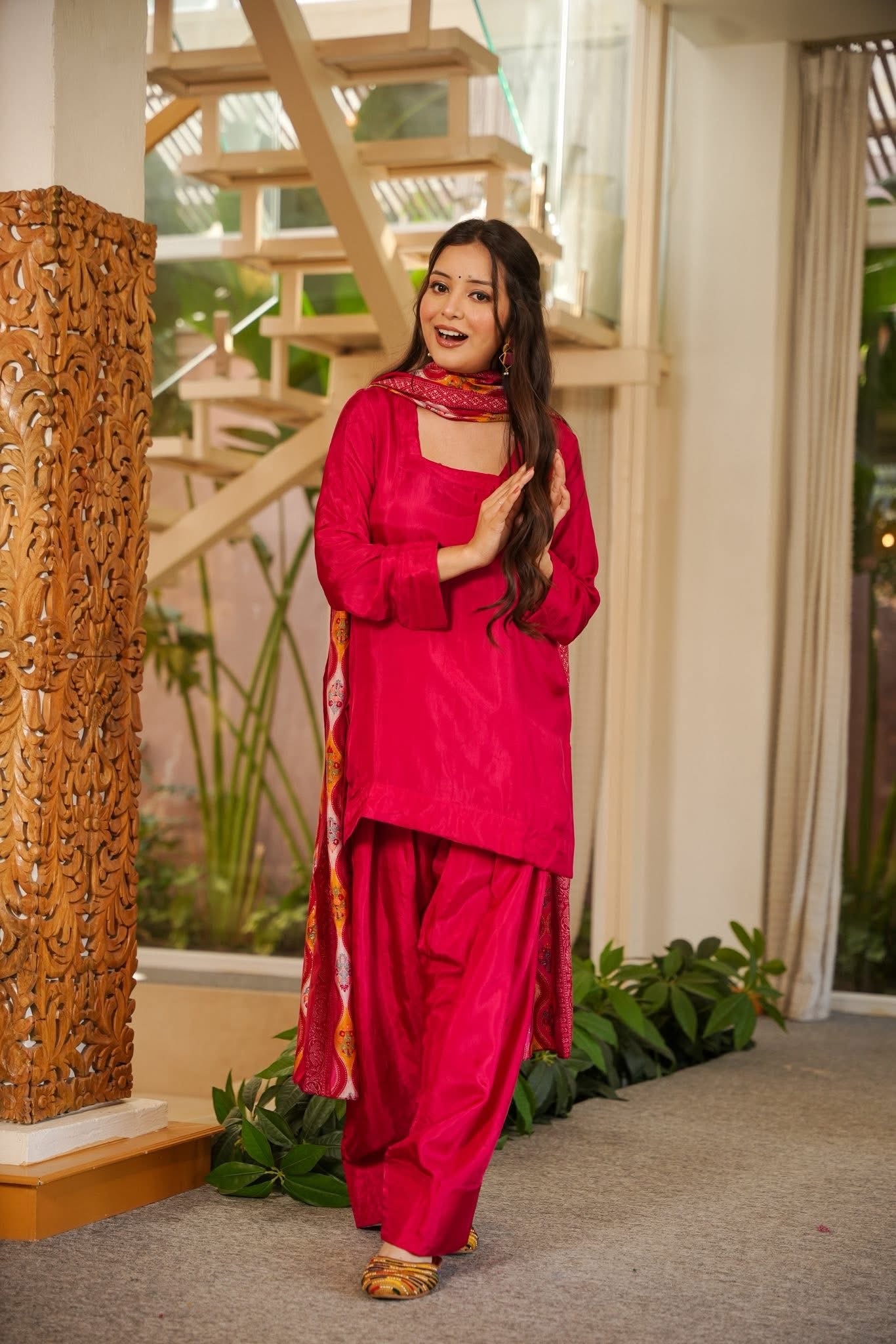 Gitali Muslin Farsi Salwar Set