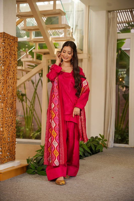 Gitali Muslin Farsi Salwar Set