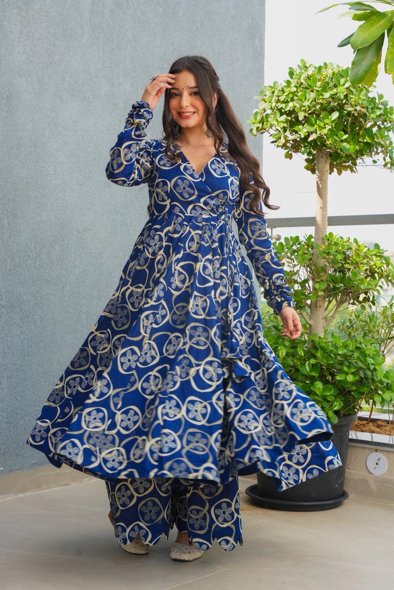 Nehria Grace Cotton Kurta Set