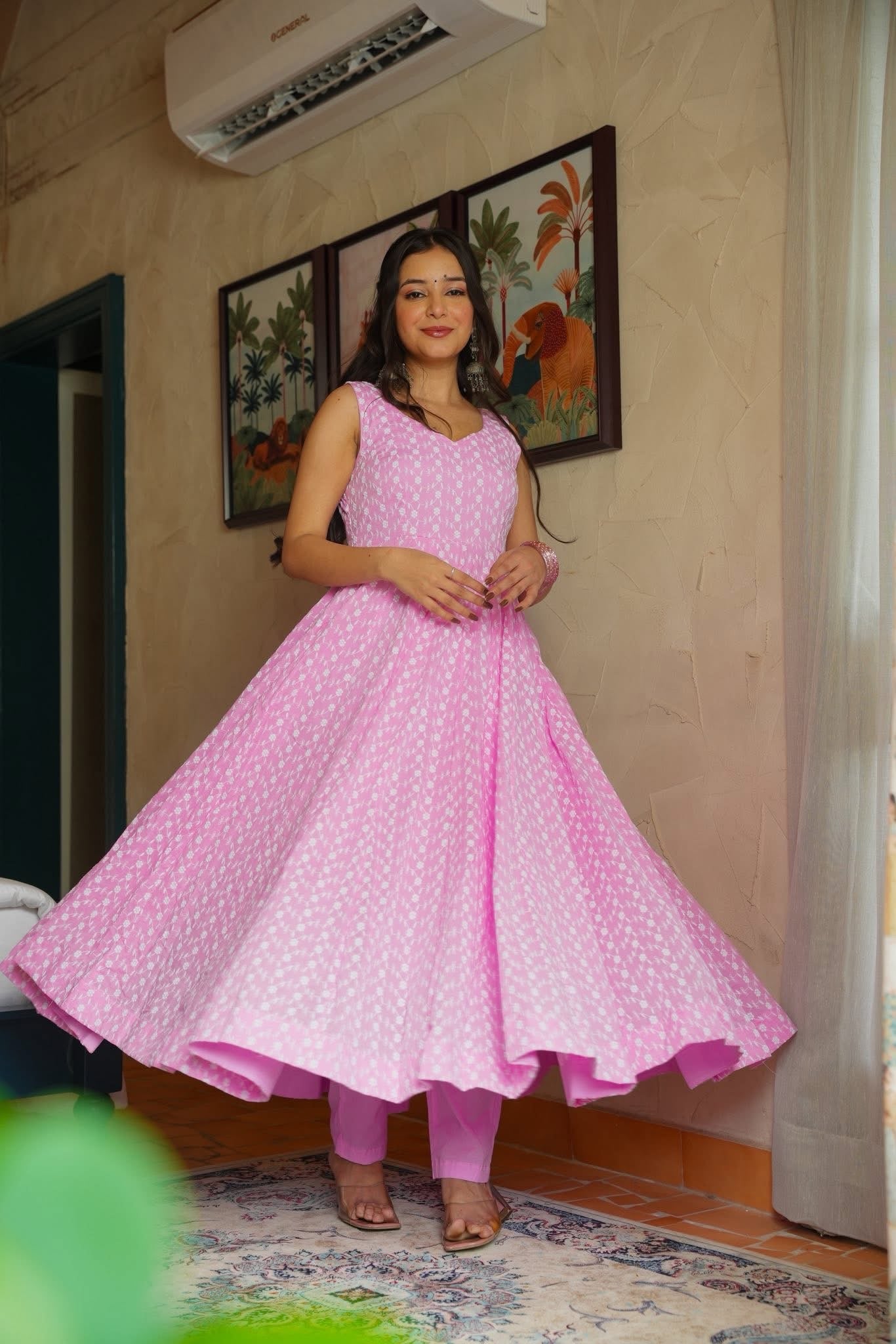 Liza Charm Cotton Kurta Set