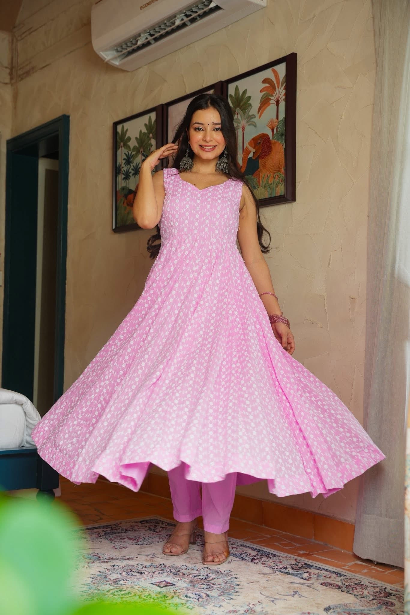 Liza Charm Cotton Kurta Set