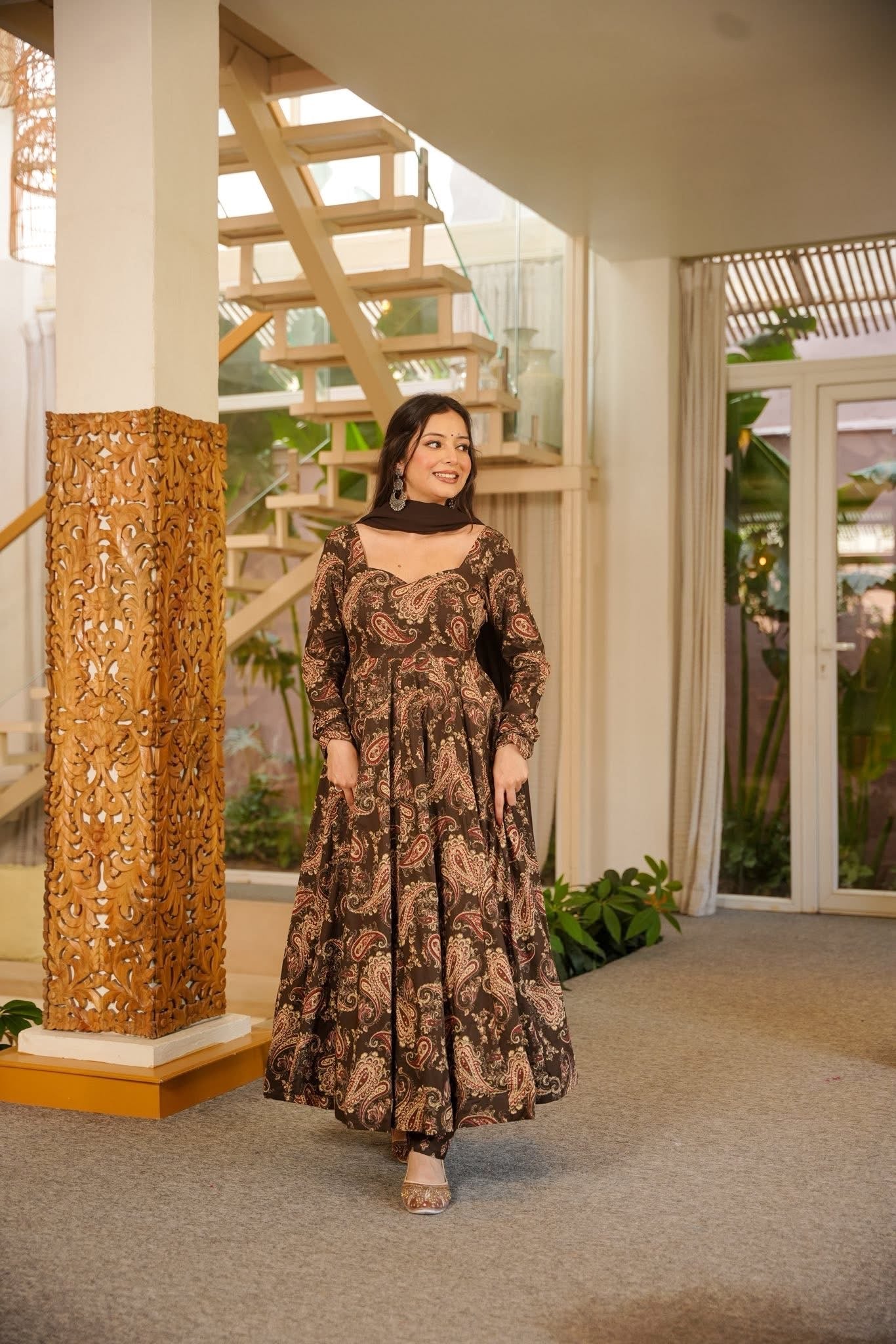 Dakshi Floral Cotton Suit Set