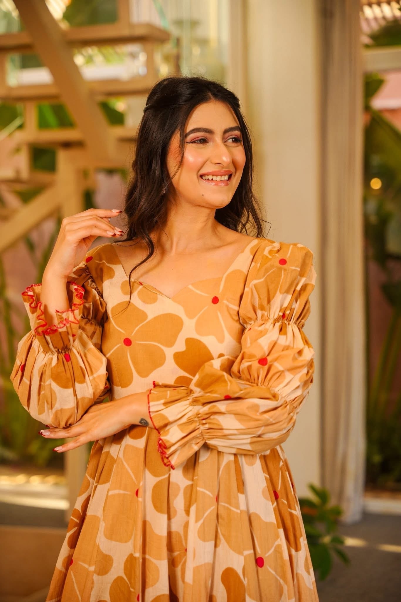 Prashasti Cotton Maxi Dress