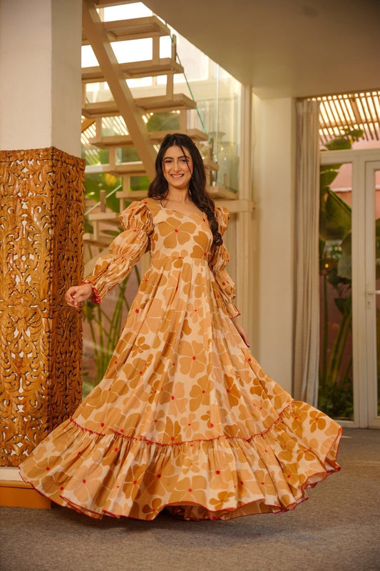 Prashasti Cotton Maxi Dress