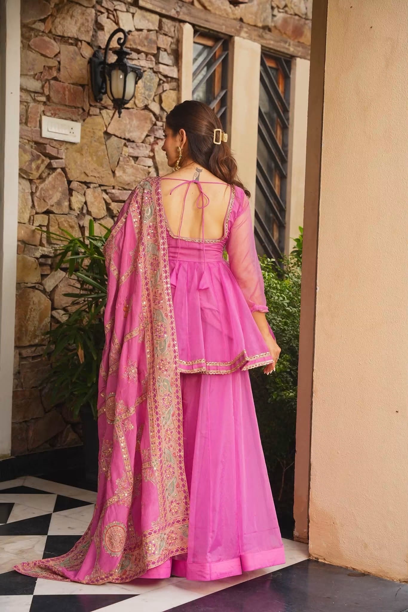 Manjari Heavy Embroidered Kurta Set