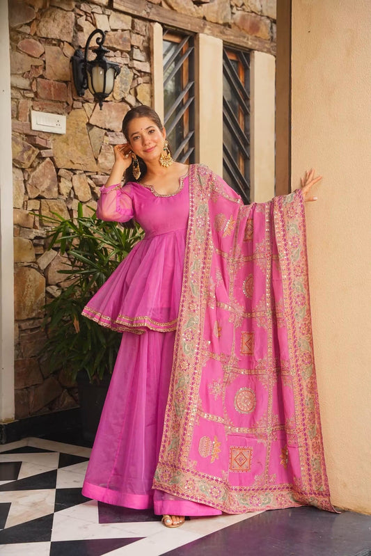 Manjari Embroidered Kurta Set