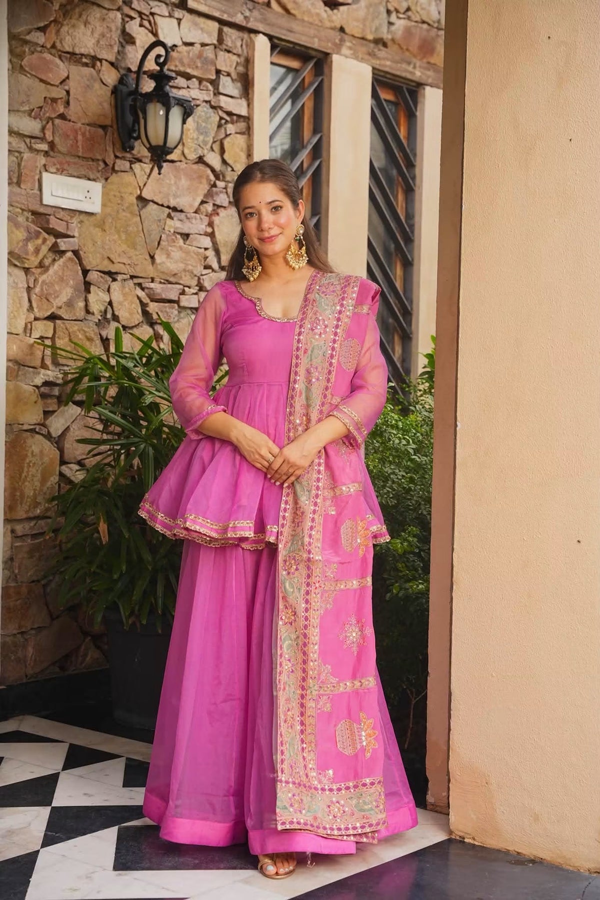 Manjari Heavy Embroidered Kurta Set