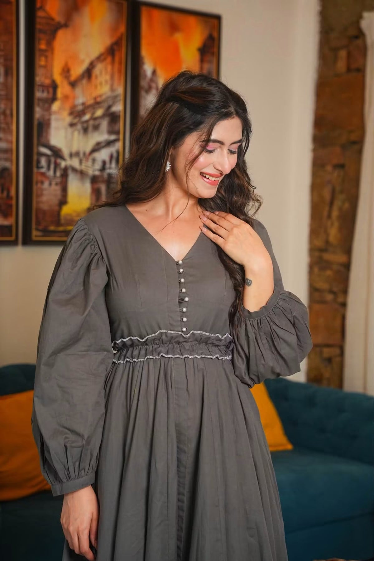 Arzeya Classic Cotton Dress
