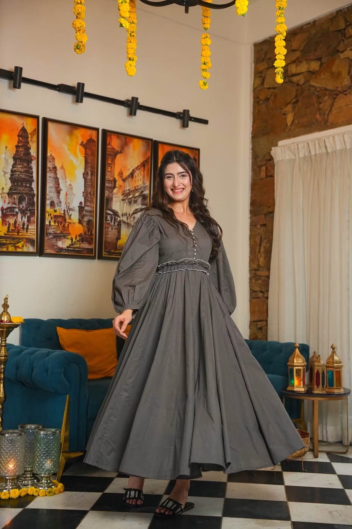 Arzeya Classic Cotton Dress
