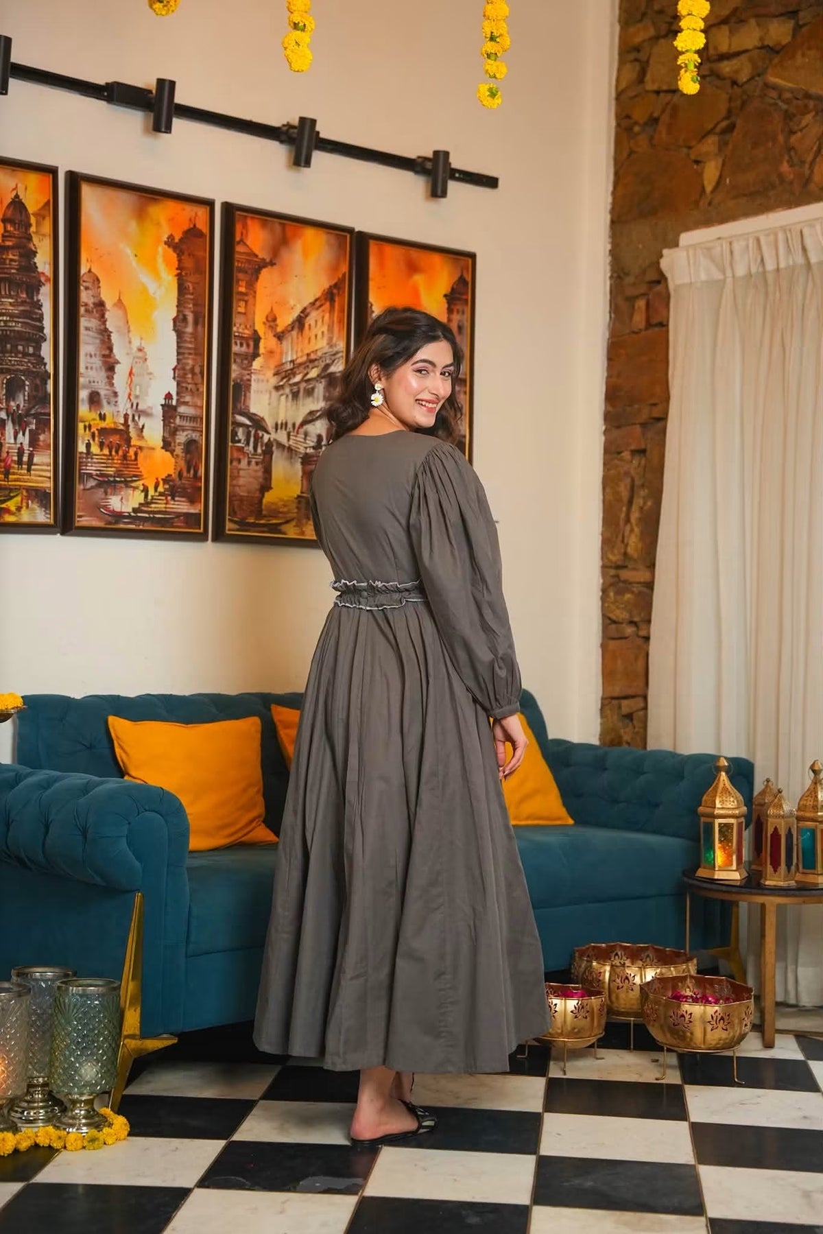 Arzeya Classic Cotton Dress