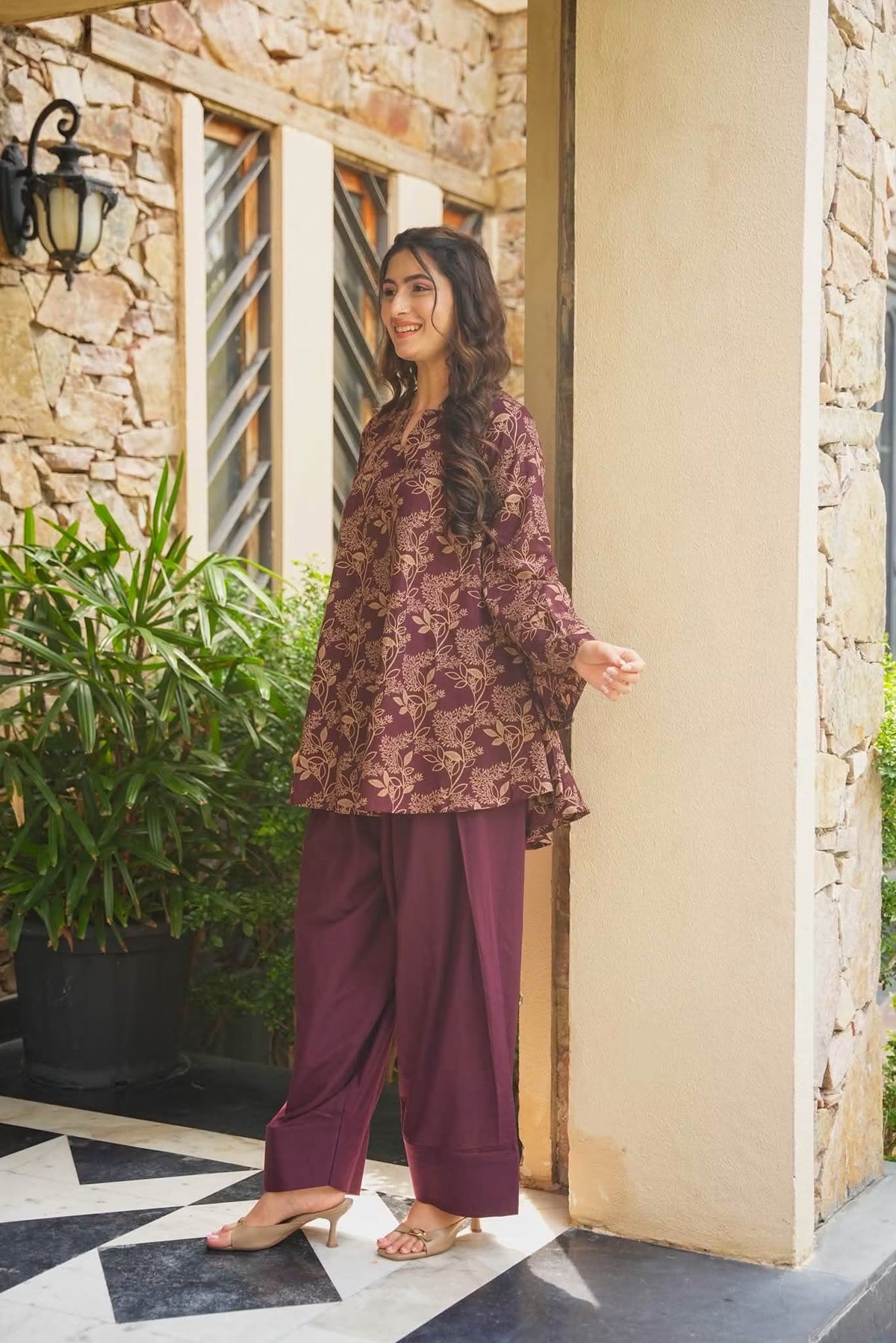 Eshwari Cotton Farshi Salwar Set